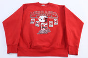 1997 University of Nebraska Huskers Sweatshirt - ThriftedThreads.com