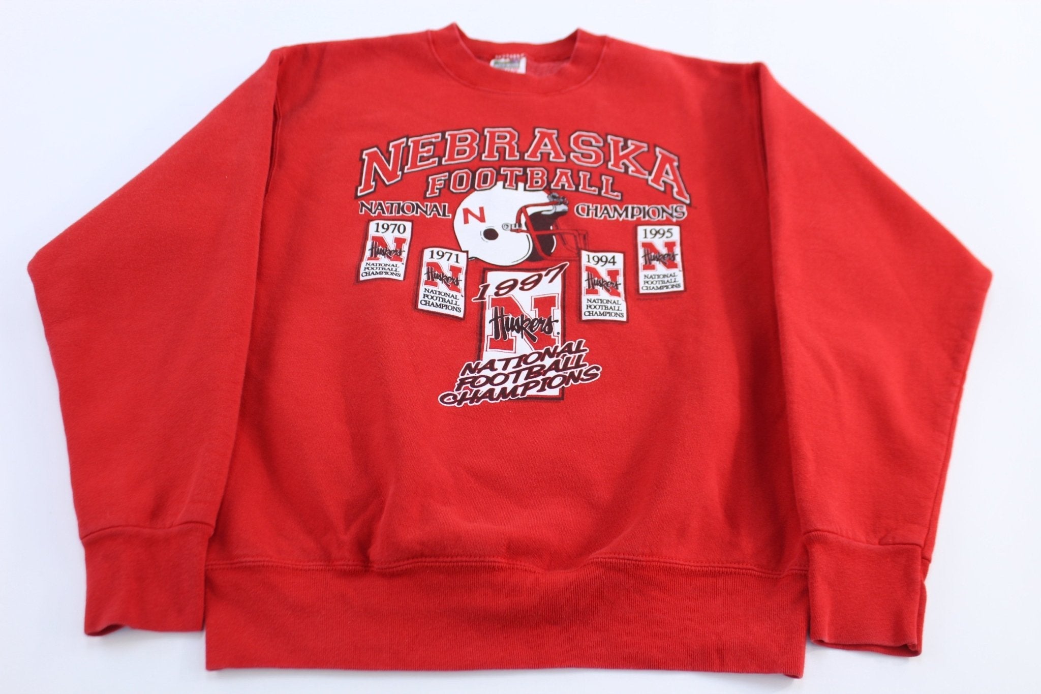 1997 University of Nebraska Huskers Sweatshirt - Sweatshirt - Thrifted Threads