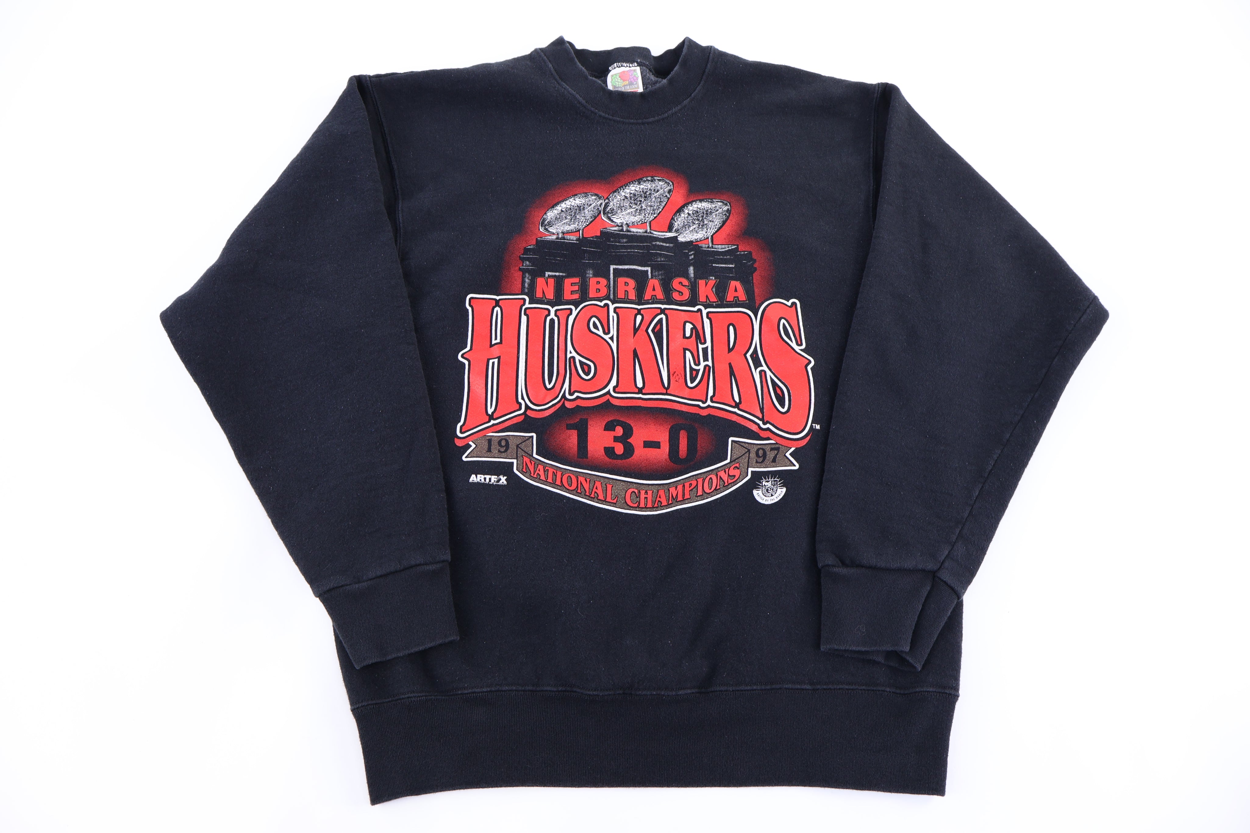 1997 University of Nebraska Sweatshirt - Sweatshirt - Thrifted Threads