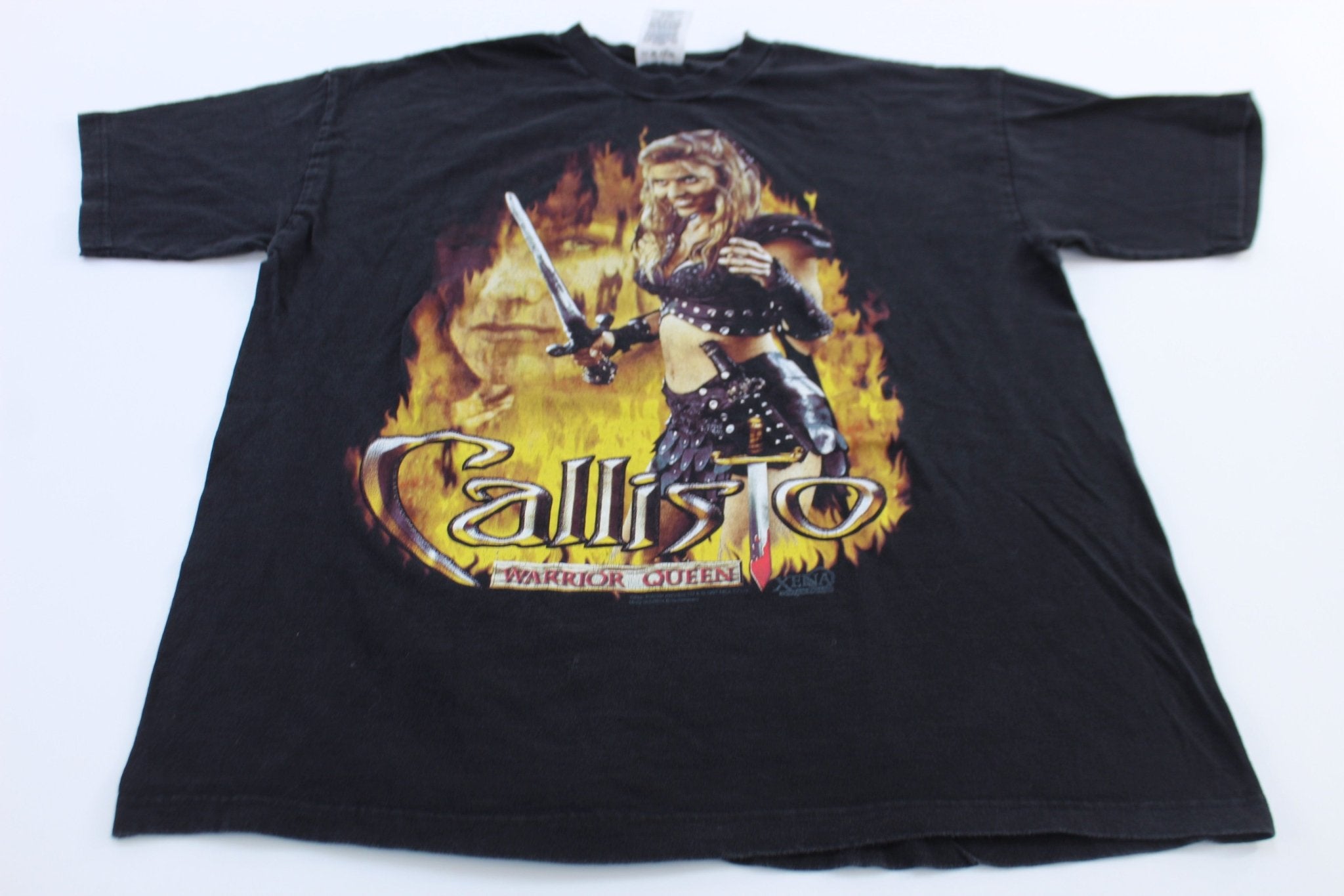 1997 Xena: Warrior Princess Callisto of Cirra Graphic T-Shirt - ThriftedThreads.com