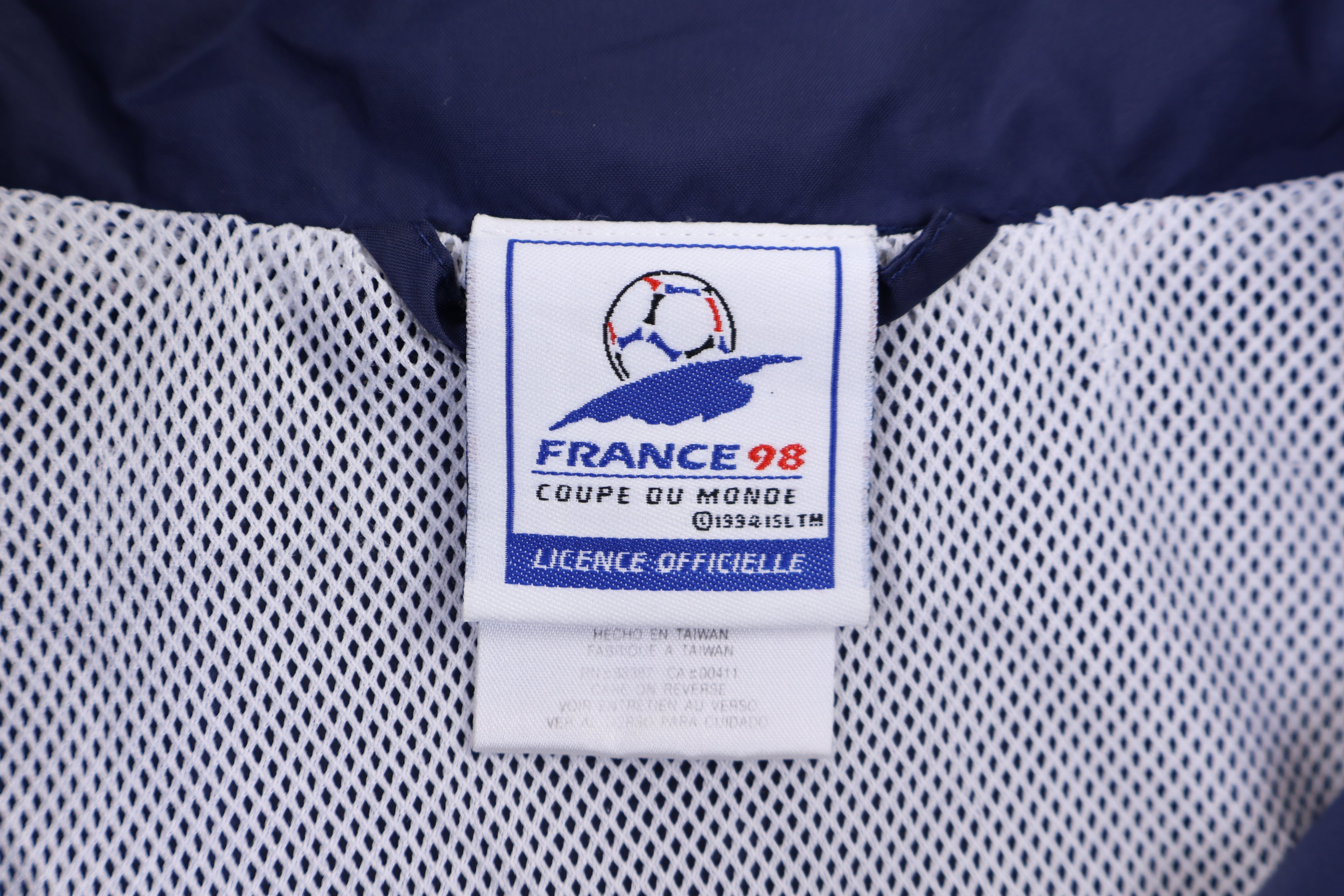 1998 Adidas France World Cup Full Zip Jacket - Jacket - Thrifted Threads