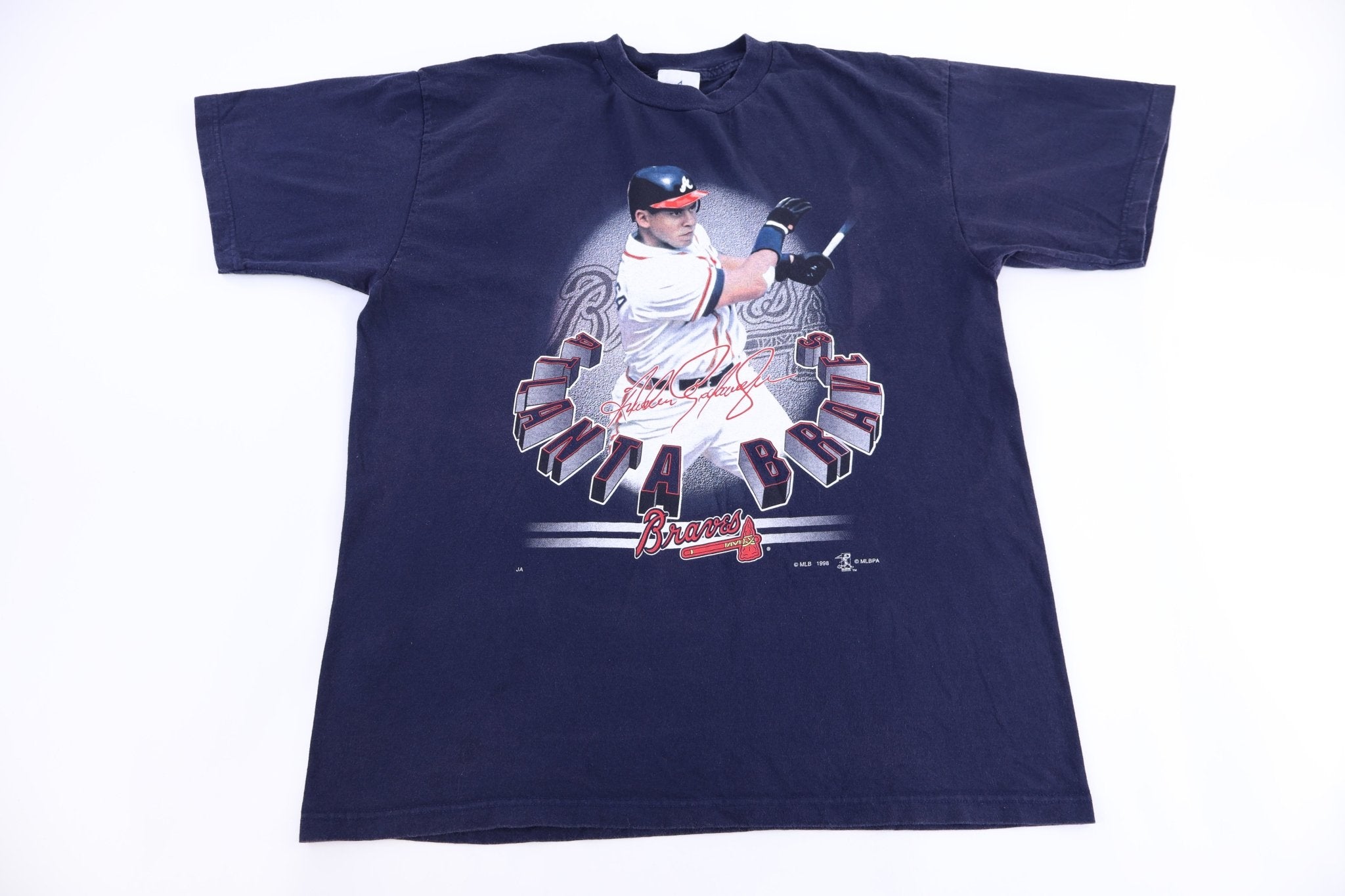 1998 Atlanta Braves Baseball Graphic T-shirt - Shirts & Tops - Thrifted Threads