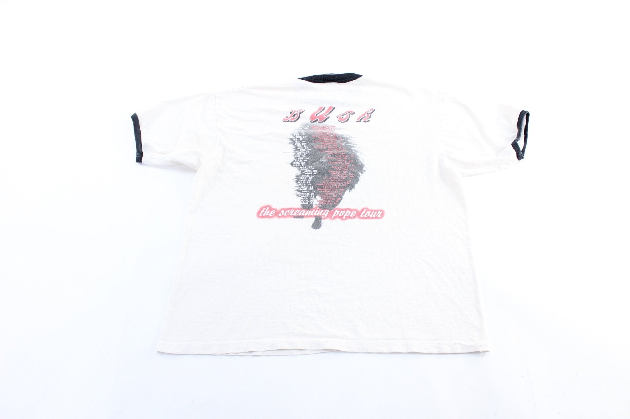 1998 Bush The Screaming Pope Tour T-Shirt - ThriftedThreads.com