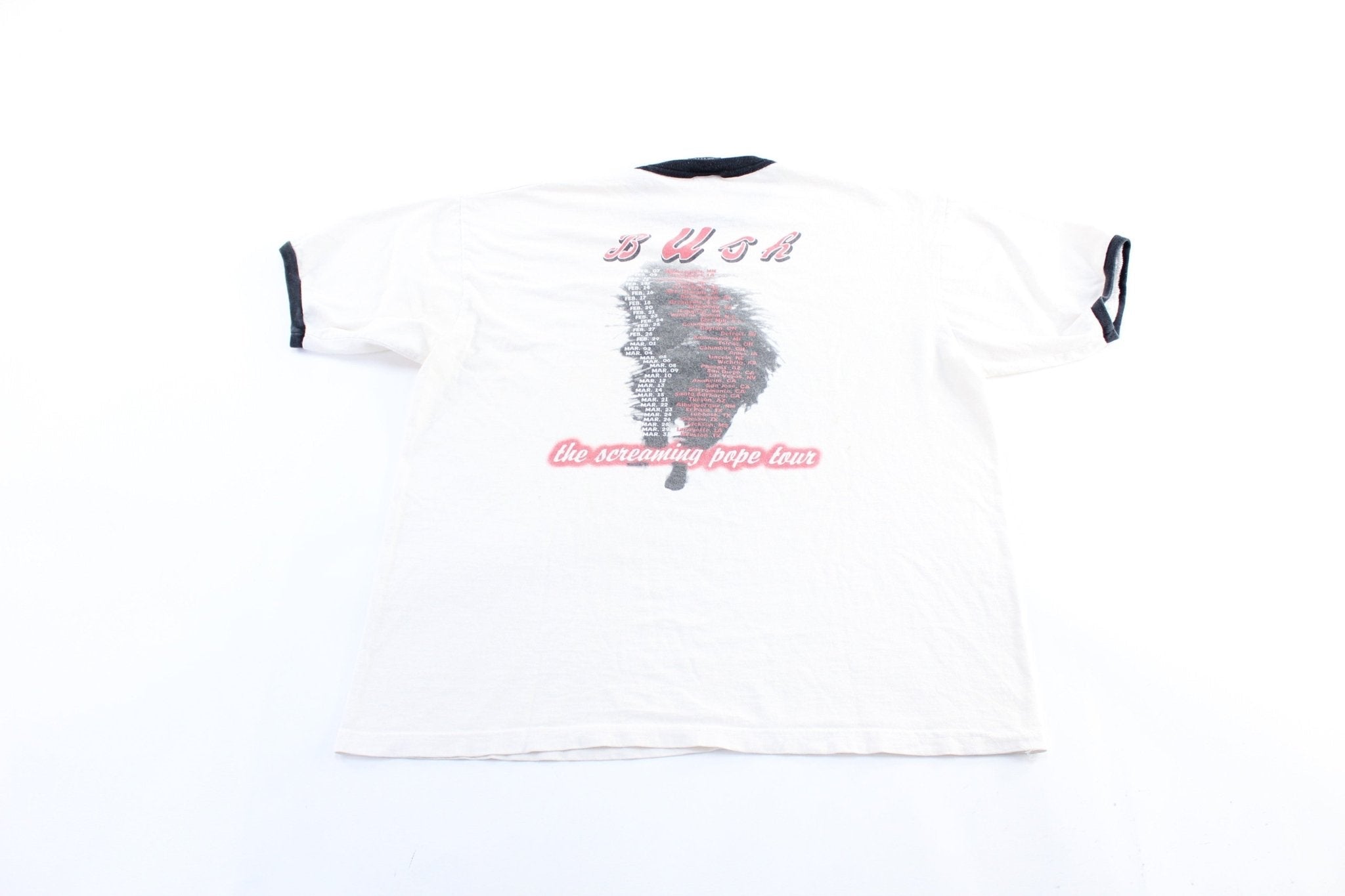 1998 Bush The Screaming Pope Tour T-Shirt - T-Shirt - Thrifted Threads