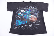 1998 Charlotte Hornets Basketball Shattered Backboard T-shirt - Shirts & Tops - Thrifted Threads