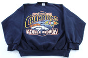1998 Denver Broncos SuperBowl Champions Sweatshirt - ThriftedThreads.com