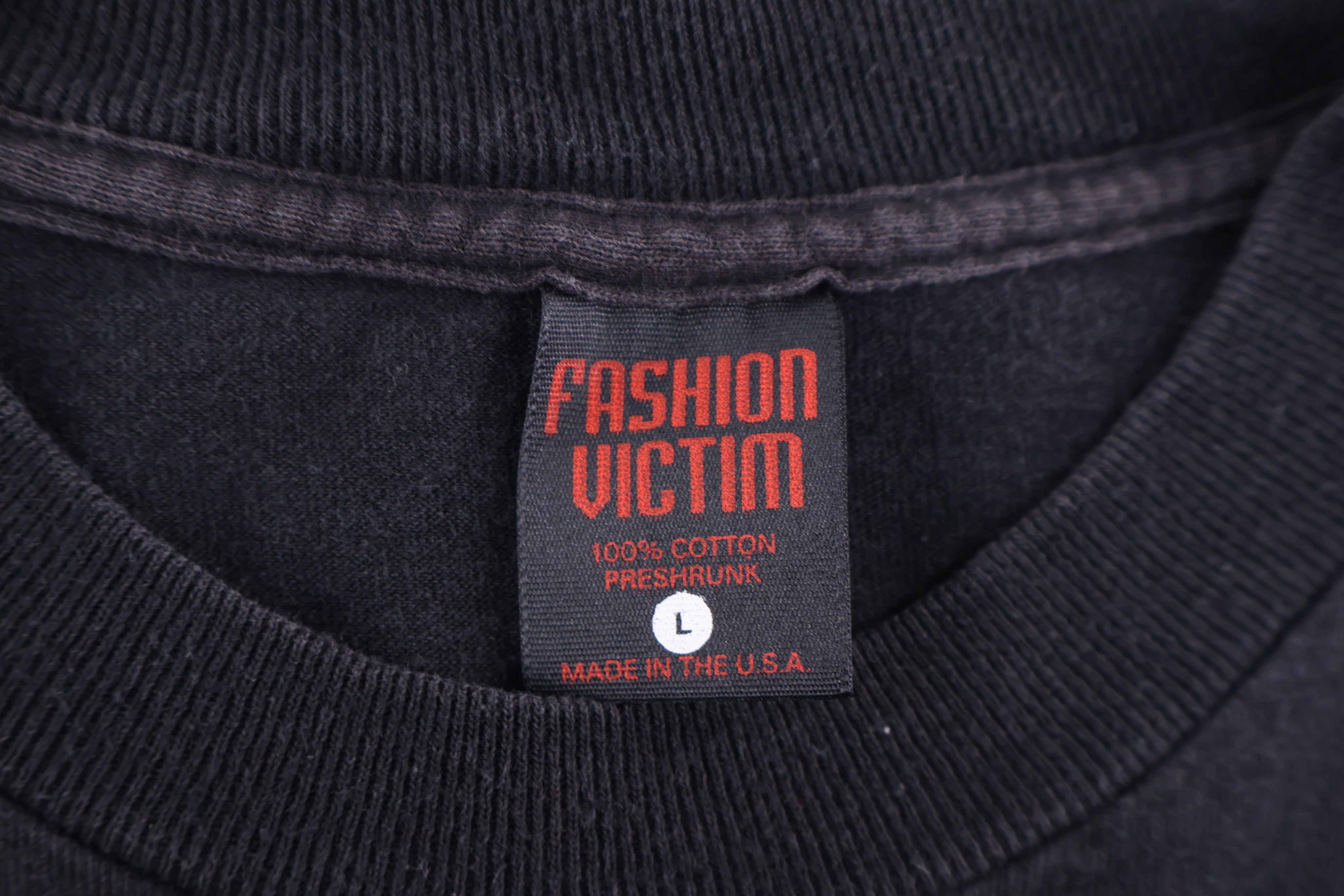 1998 Fashion Victim The Devil Child T-shirt - Shirts & Tops - Thrifted Threads
