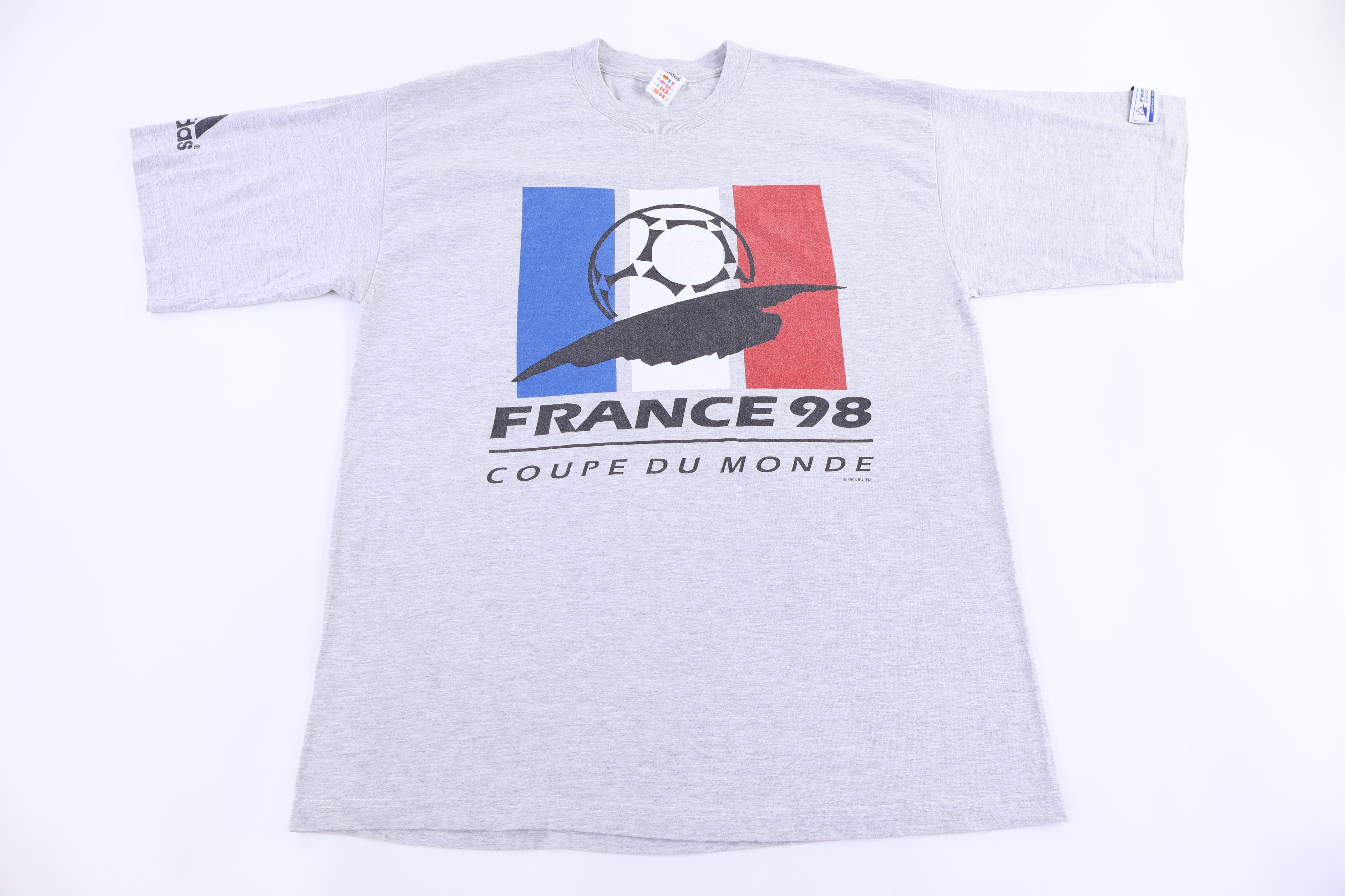 1998 France Soccer World Cup T-shirt - Shirts & Tops - Thrifted Threads