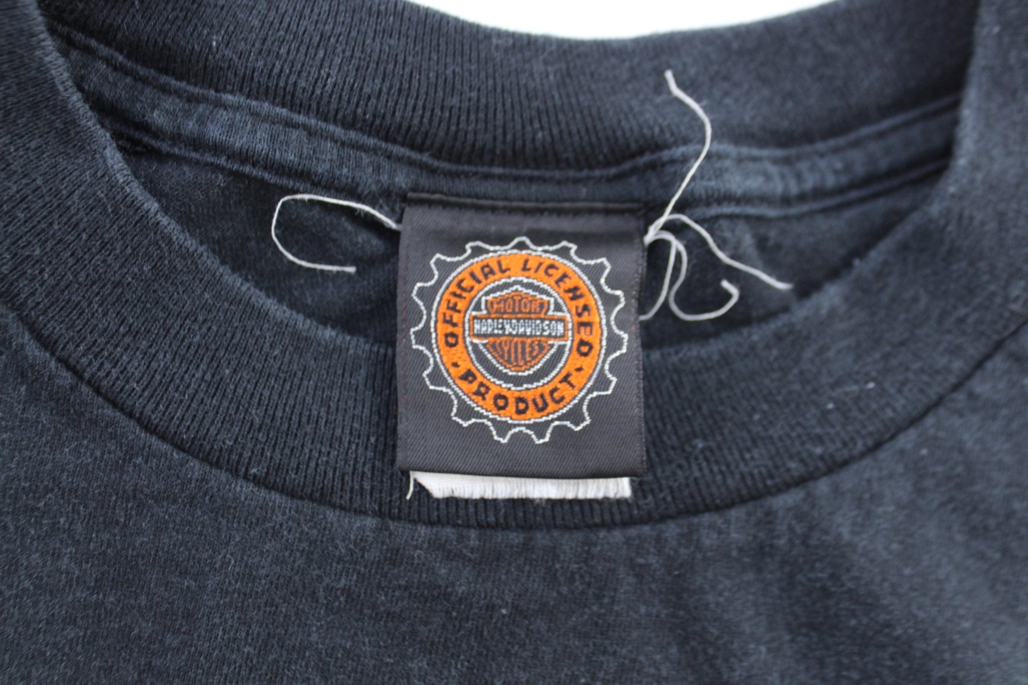1998 Harley Davidson Motorcycles Black T-Shirt - ThriftedThreads.com