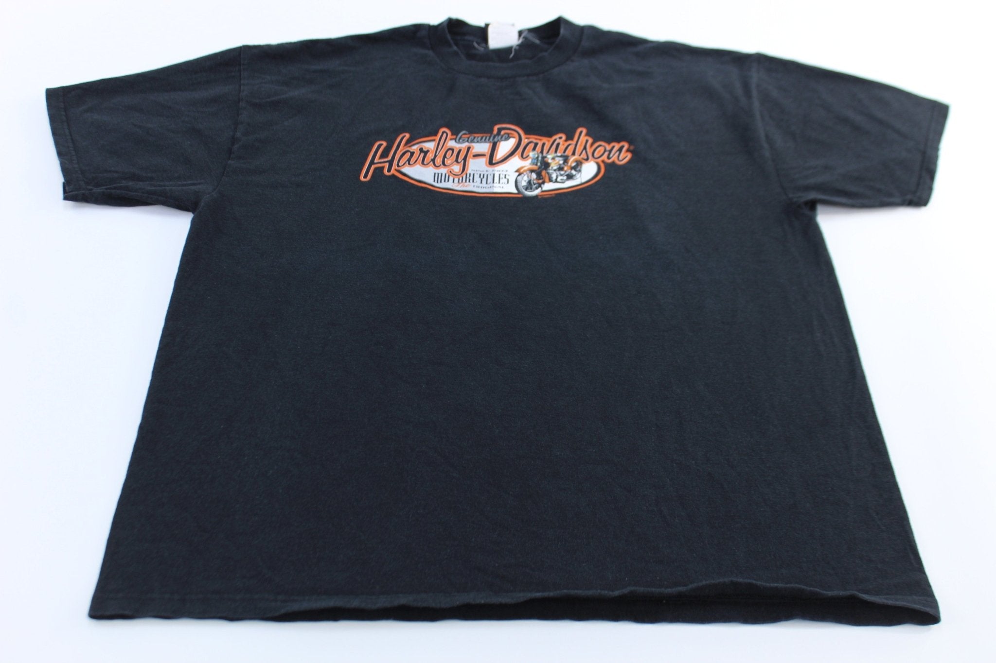 1998 Harley Davidson Motorcycles Black T-Shirt - ThriftedThreads.com