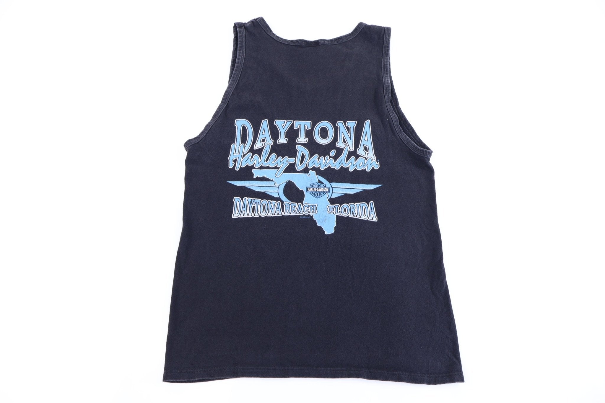 1998 Harley Davidson Motorcycles Heaven Tank Top - Shirts & Tops - Thrifted Threads