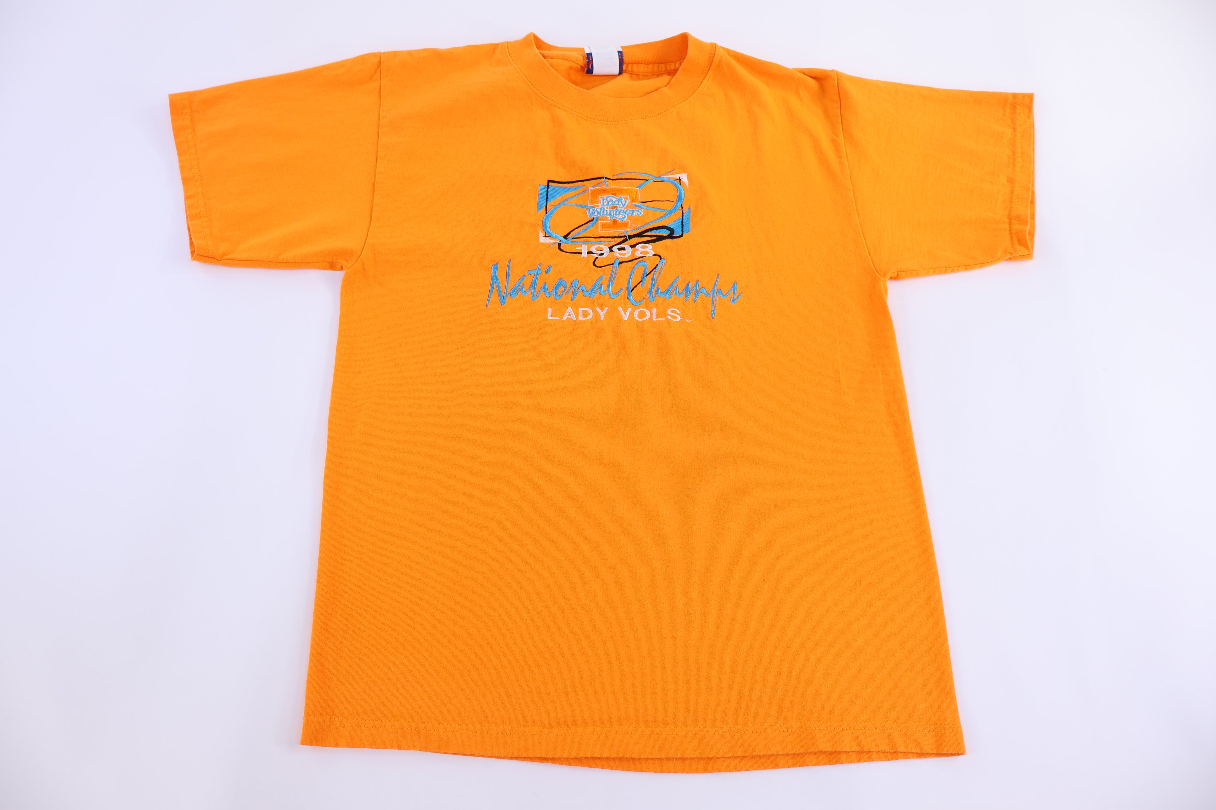 1998 Lady Volunteers National Champs Embroidered T-shirt - Shirts & Tops - Thrifted Threads