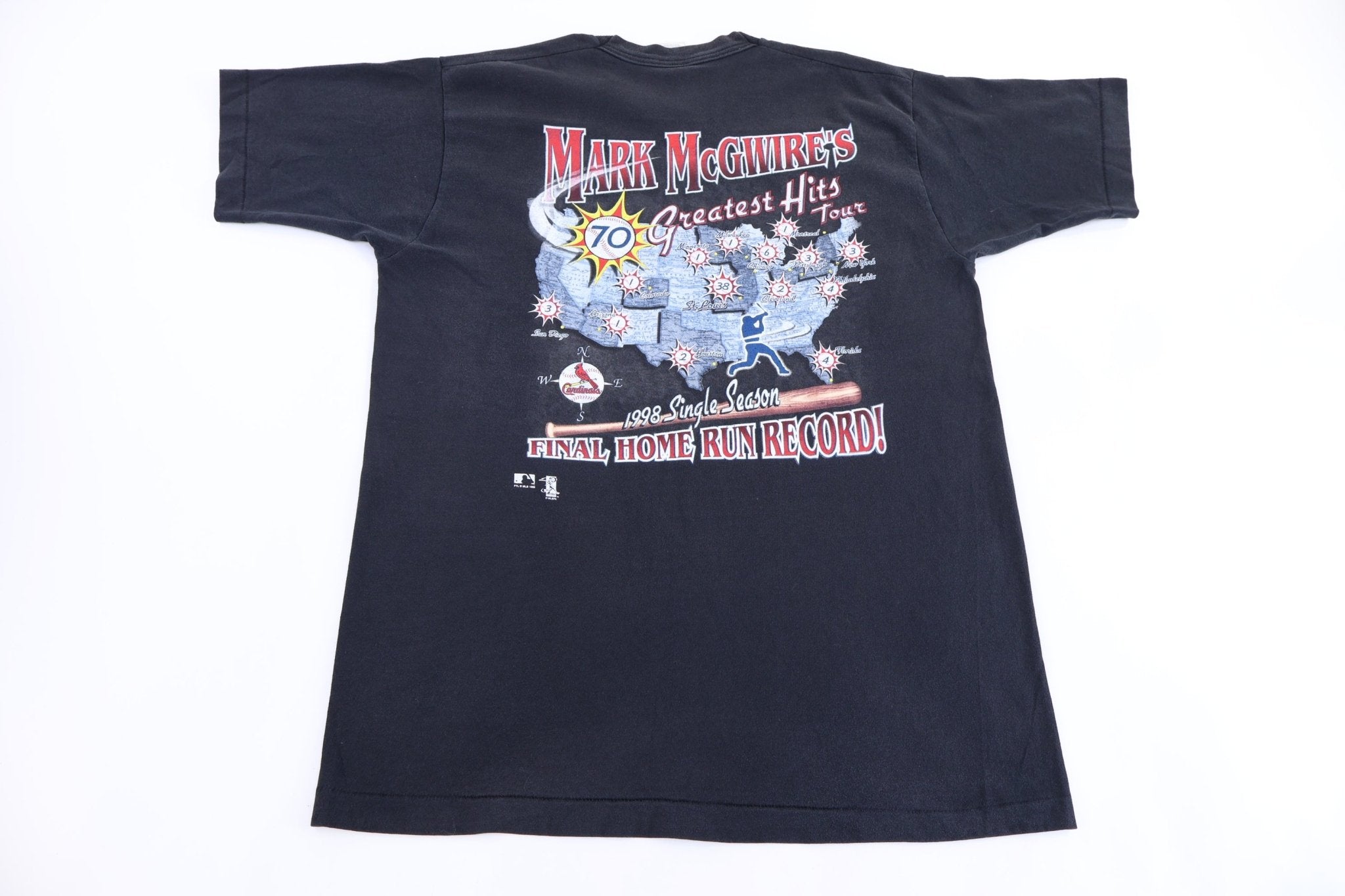1998 Mark McGwire Home Run King T-shirt - Shirts & Tops - Thrifted Threads