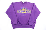 1998 Minnesota Vikings Central Division Champs Sweatshirt - Sweatshirt - Thrifted Threads