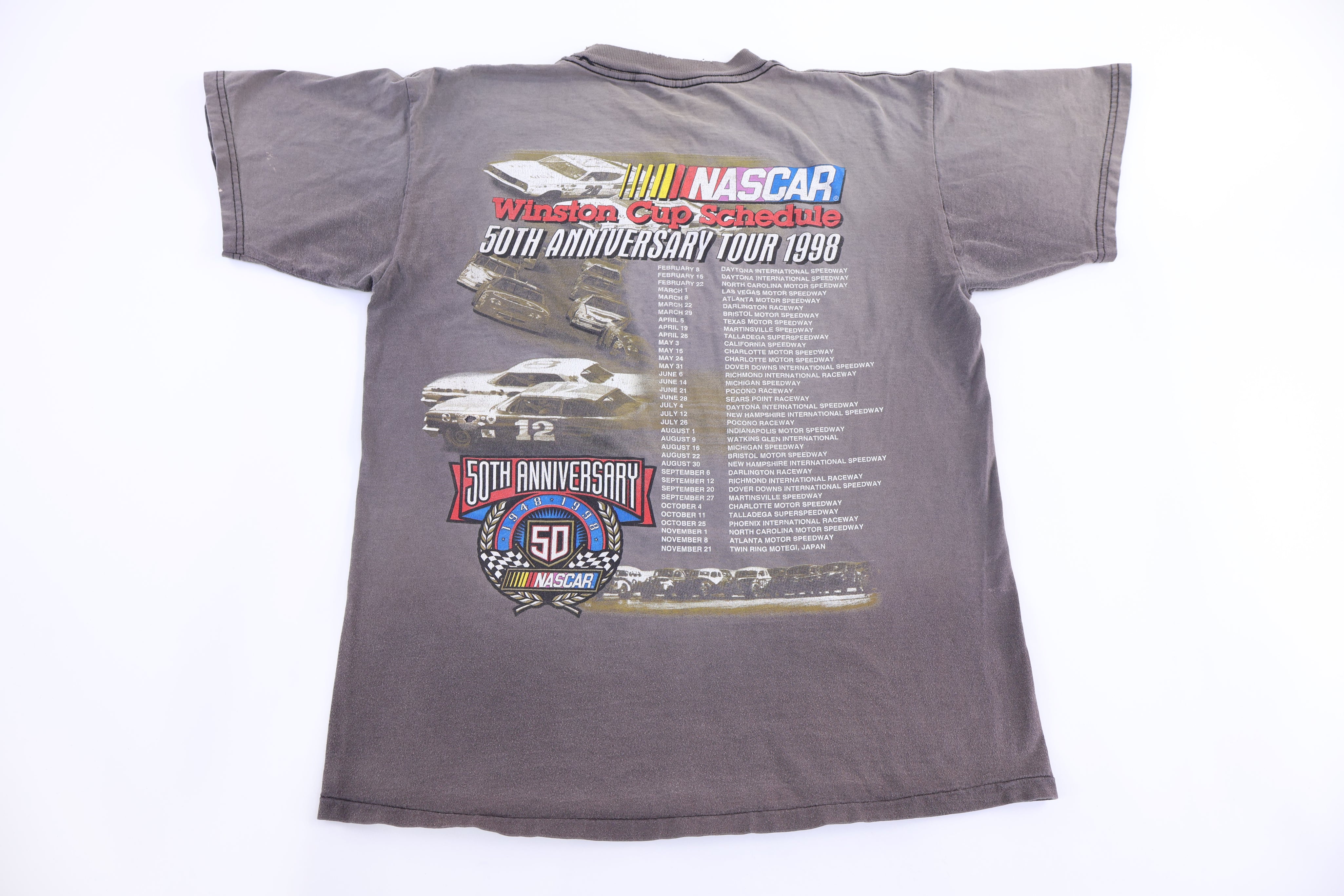 1998 Nascar 50th Anniversary Tour T-shirt - Shirts & Tops - Thrifted Threads