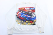 1998 Nascar Winston Cup Scheudle Graphic Sweatshirt - ThriftedThreads.com