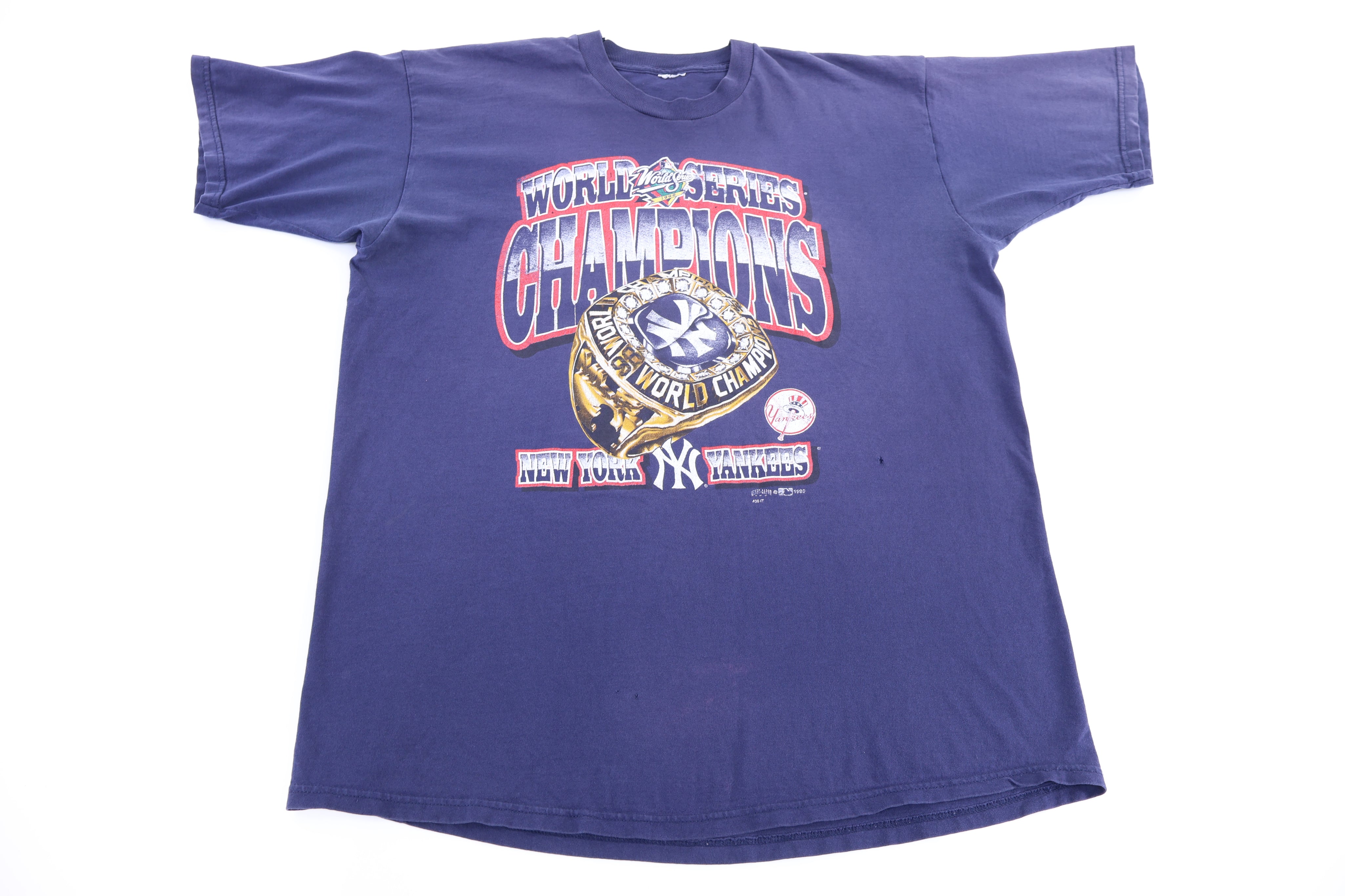 1998 New York Yankees World Series Champions T-shirt - Shirts & Tops - Thrifted Threads