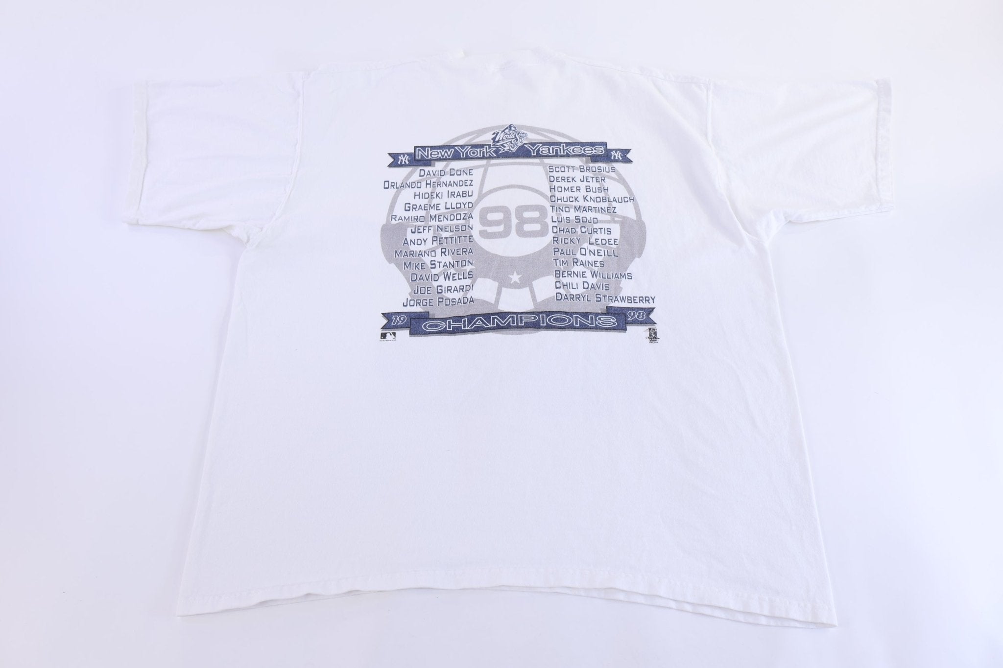 1998 New York Yankees World Series Champions T-shirt - Shirts & Tops - Thrifted Threads