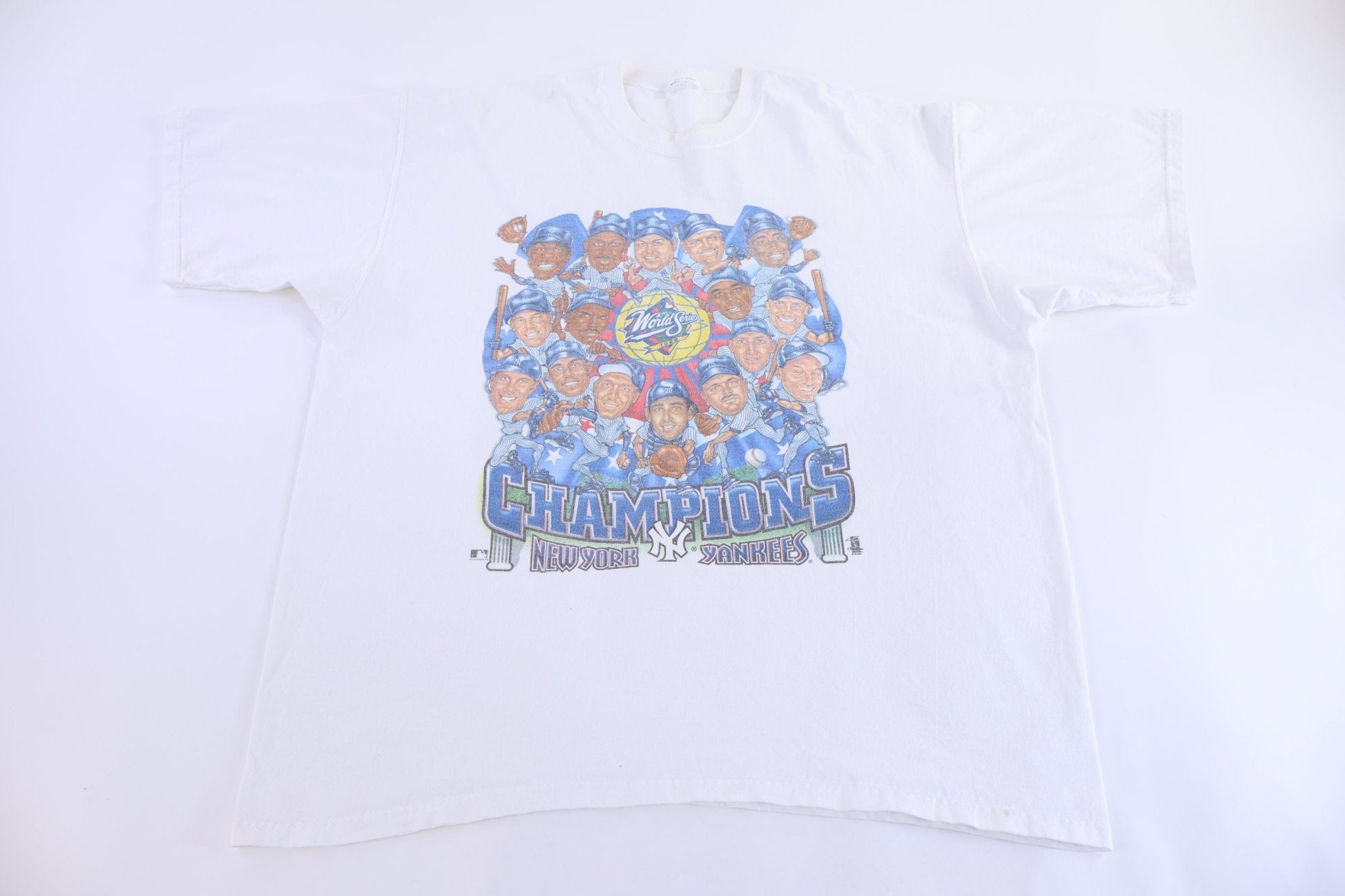 1998 New York Yankees World Series Champions T-shirt - Shirts & Tops - Thrifted Threads