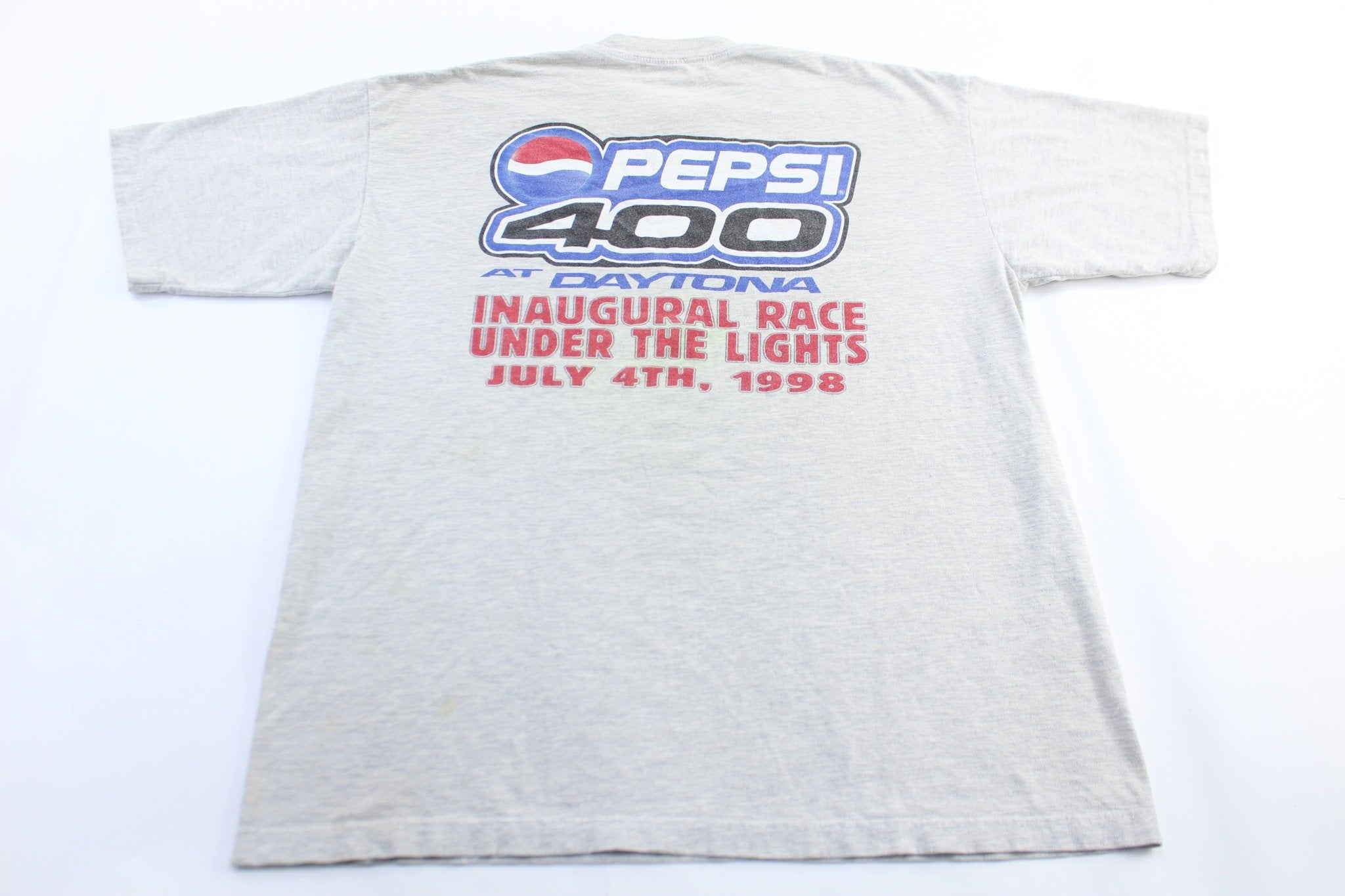 1998 Pepsi 400 at Daytona Inauguration Race T-Shirt - ThriftedThreads.com