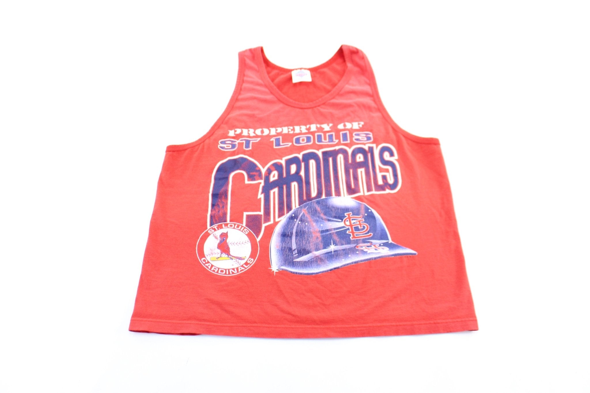 1998 St. Louis Cardinals Graphic Tank Top - ThriftedThreads.com