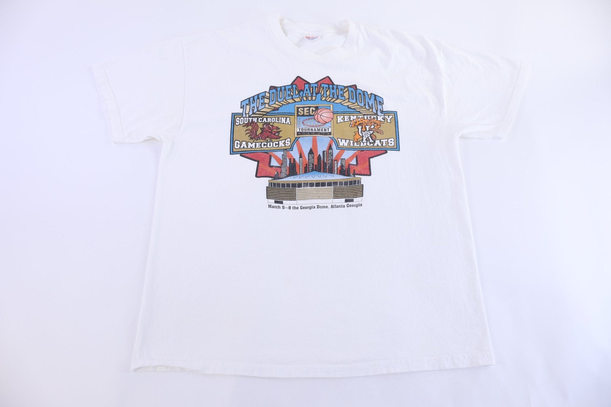 1998 The Duel At The Dome South Carolina Vs Kentucky T-shirt - Shirts & Tops - Thrifted Threads