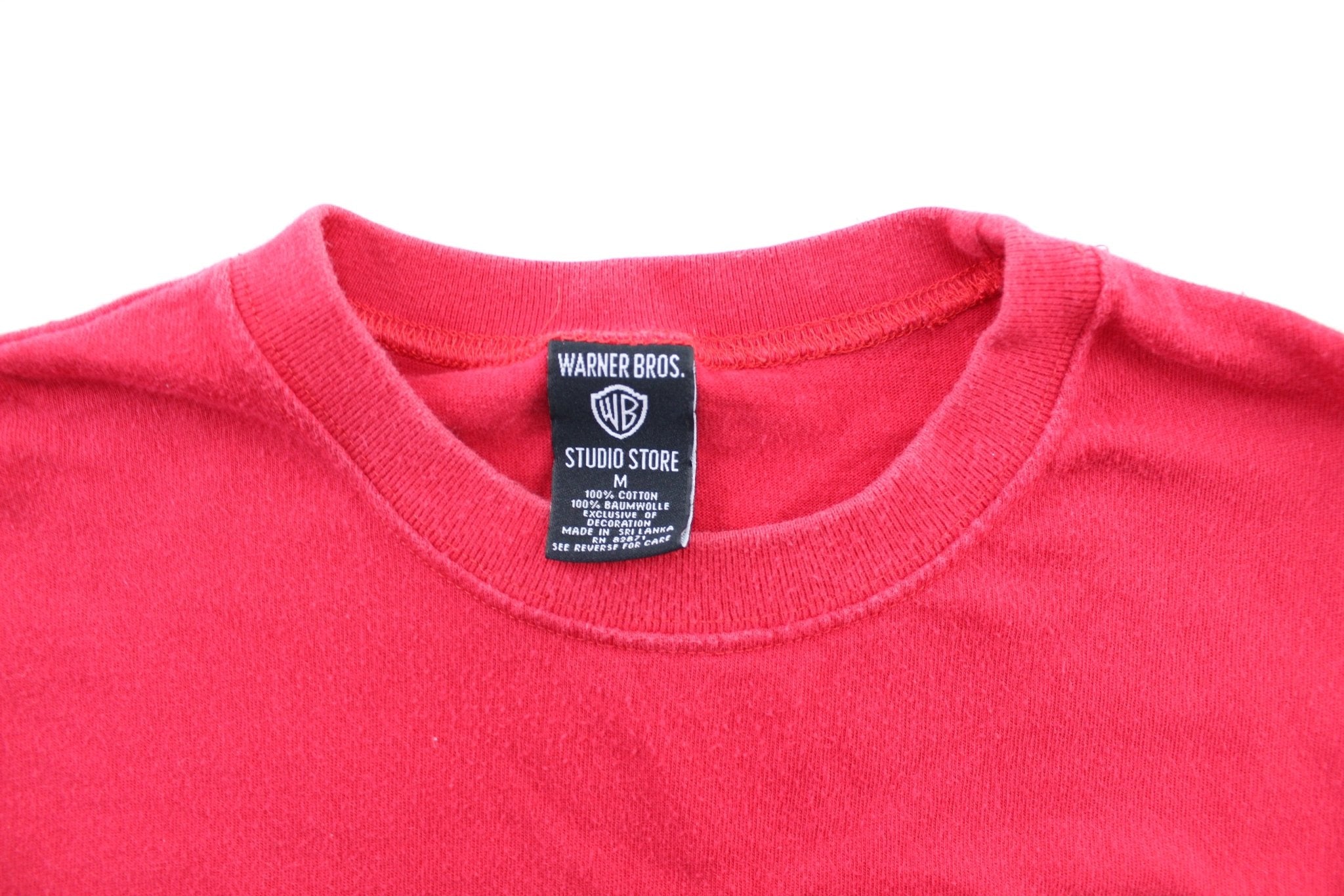1998 Warner Bros Embroidered Sylvester & Hector The Bulldog T-Shirt - ThriftedThreads.com