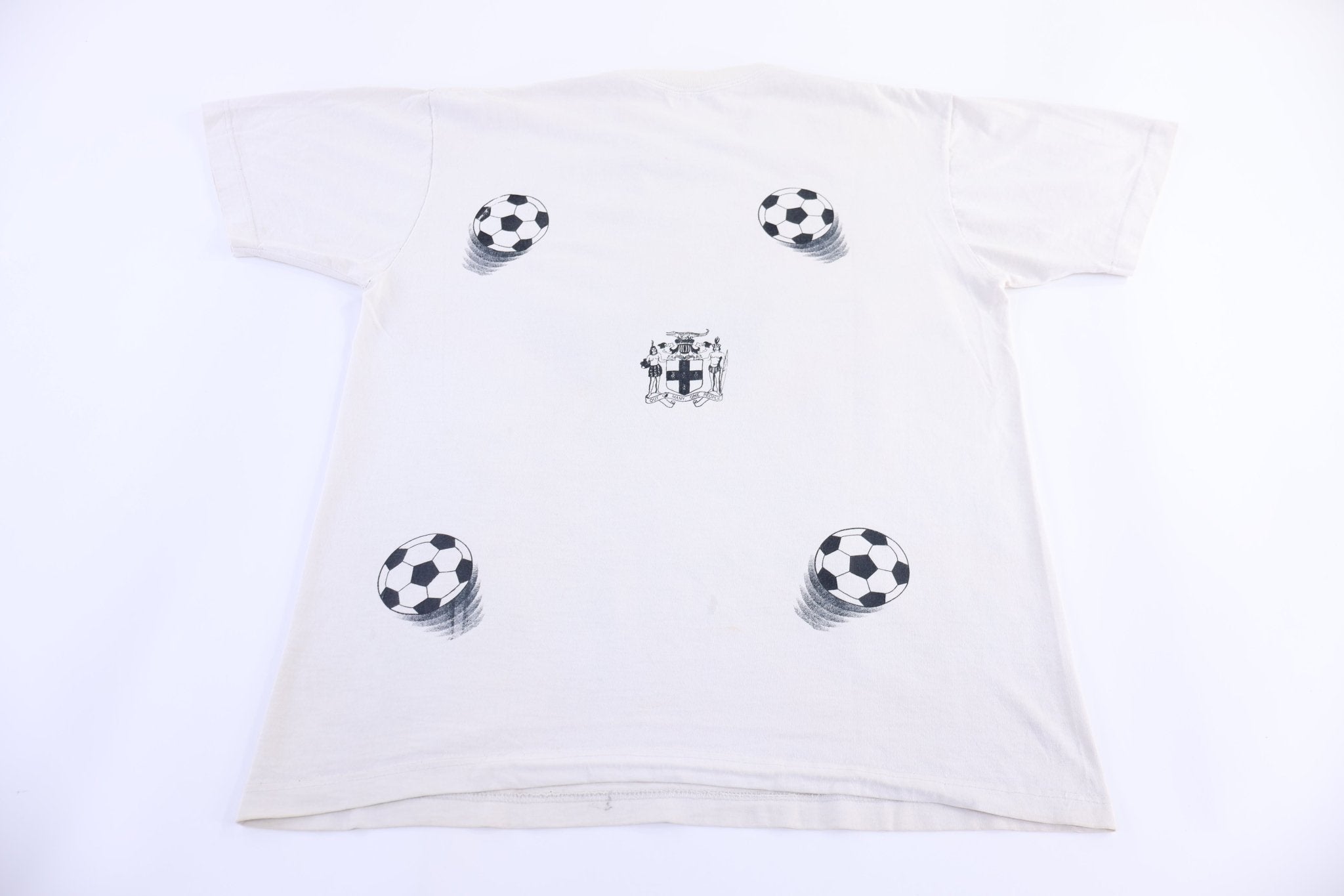 1998 World Cup Jamaica Reggae Boyz T-shirt - Shirts & Tops - Thrifted Threads