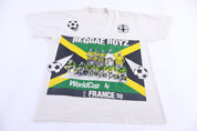 1998 World Cup Jamaica Reggae Boyz T-shirt - Shirts & Tops - Thrifted Threads