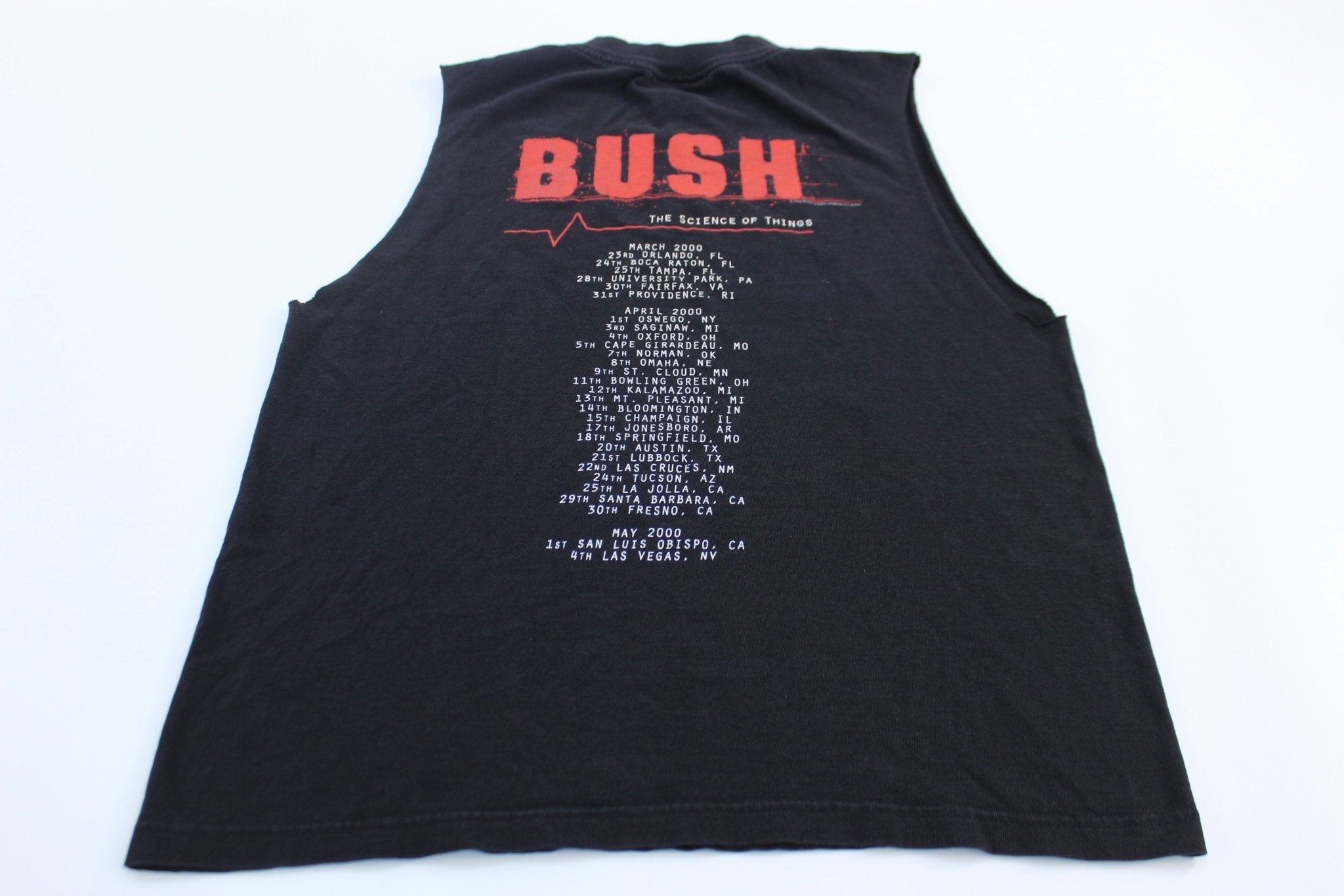 1999 Bush The Science of Things Tour Tank Top - Jerseys/Tanks - Thrifted Threads