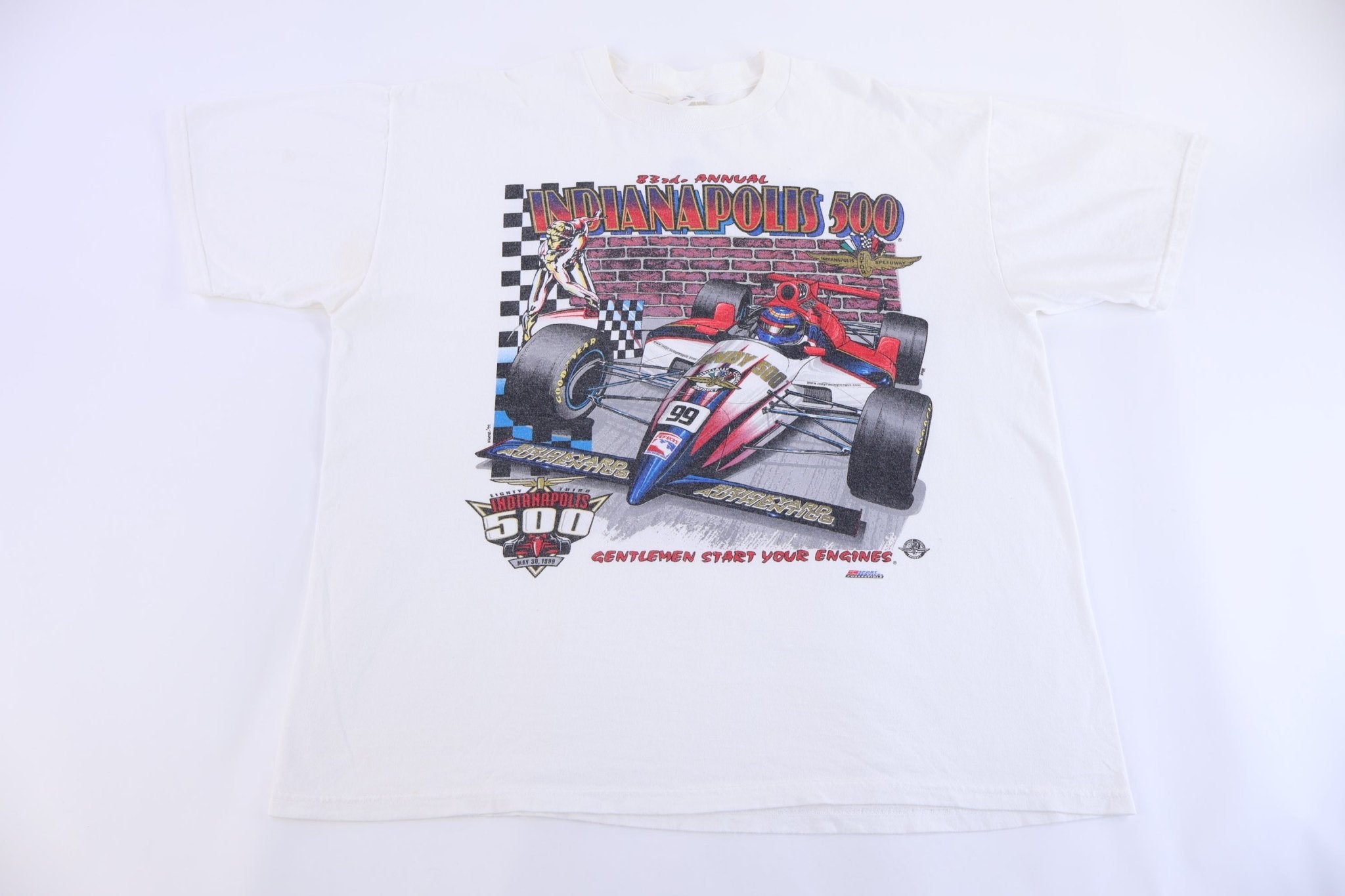 1999 Indianapolis 500 Racing T-shirt - Shirts & Tops - Thrifted Threads