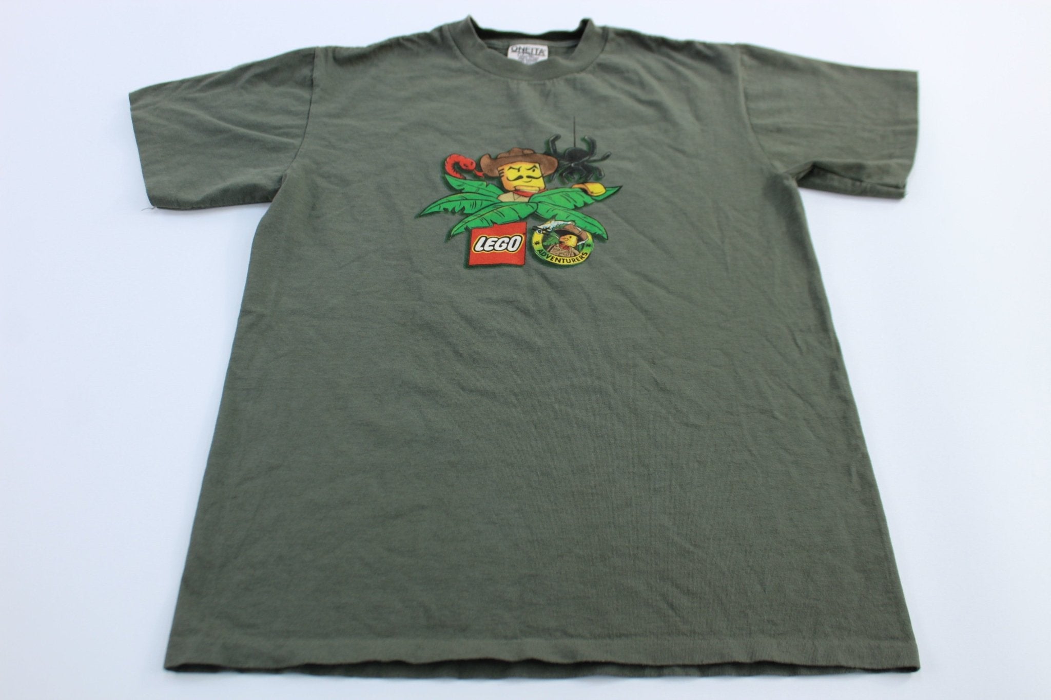1999 Lego Jungle Adventures with Johnny Thunder T-Shirt - ThriftedThreads.com