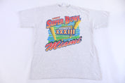 1999 Miami Super Bowl Football T-shirt - Shirts & Tops - Thrifted Threads