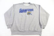 1999 St. Louis Rams Football Western Division Champs Sweatshirt - Sweatshirt - Thrifted Threads