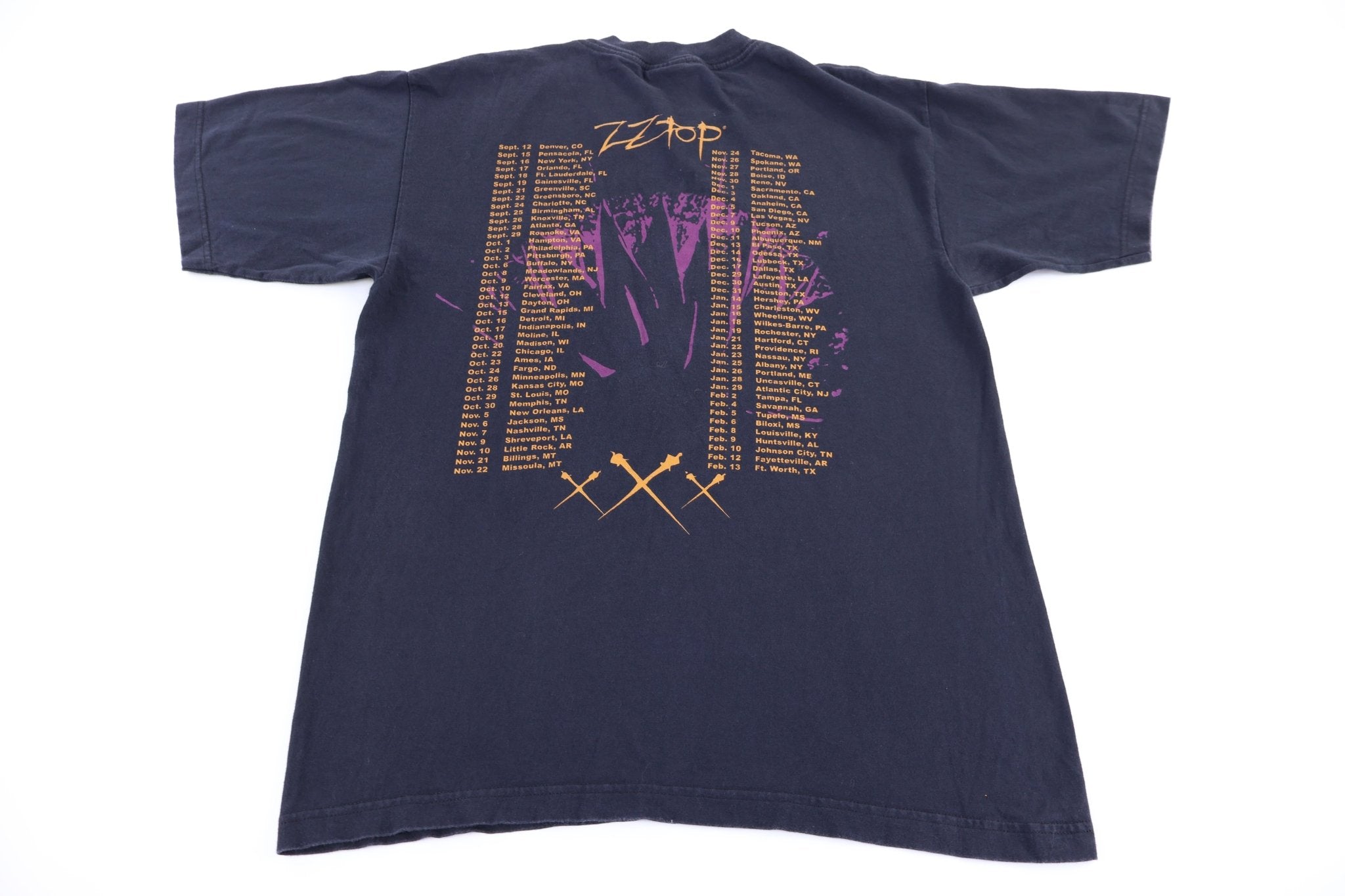 1999 ZZ Top Tour T-shirt - Shirts & Tops - Thrifted Threads