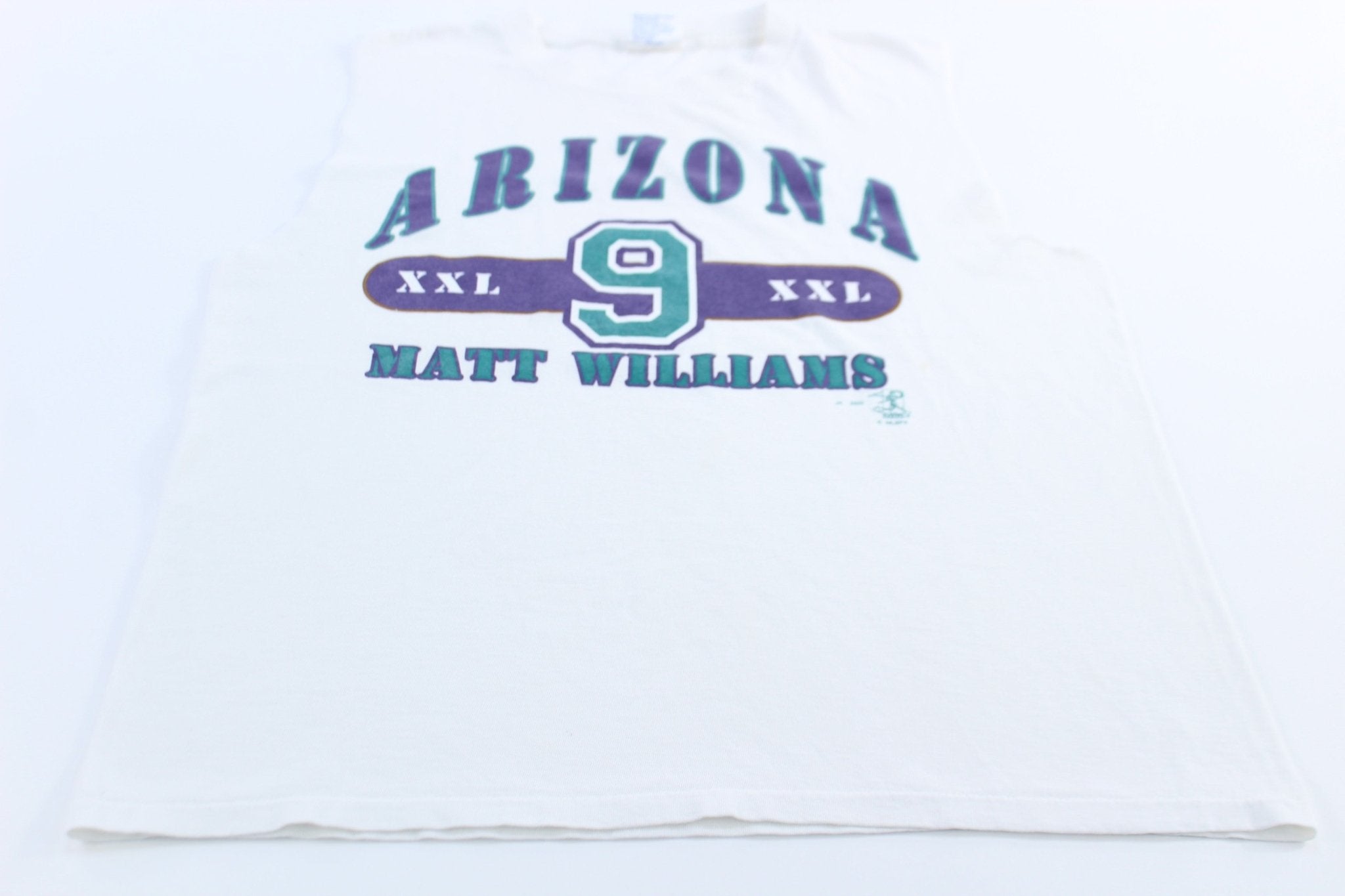 2000 Arizona Diamondbacks Baseball Matt Williams Tank Top - ThriftedThreads.com