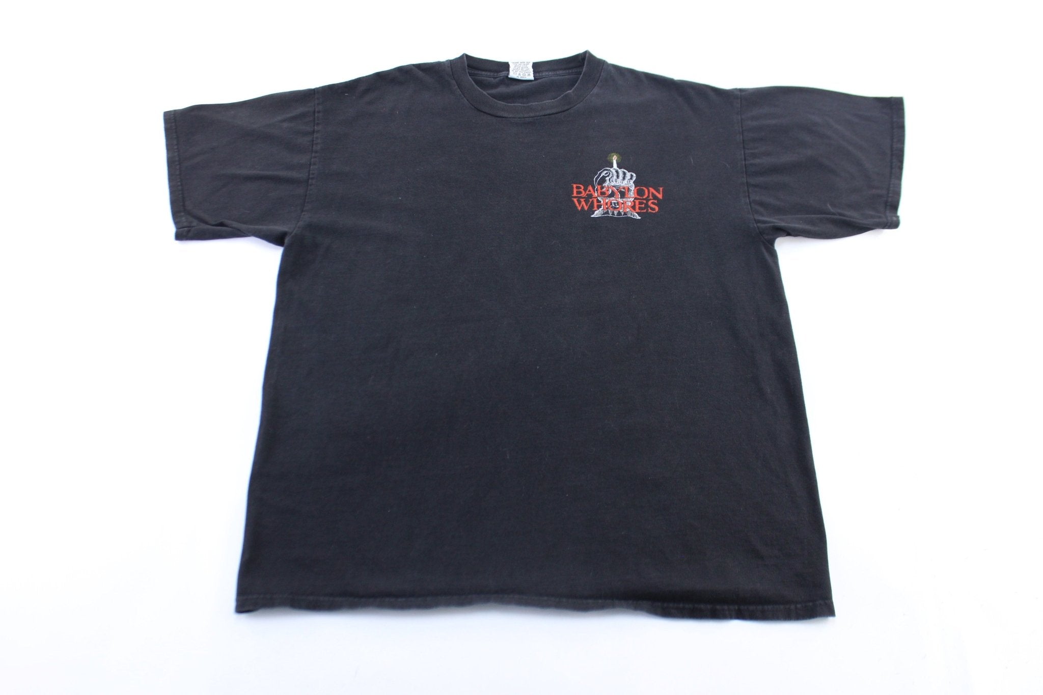 2000 Babylon Whore Death Rock Hellsinski Tour T-Shirt - ThriftedThreads.com