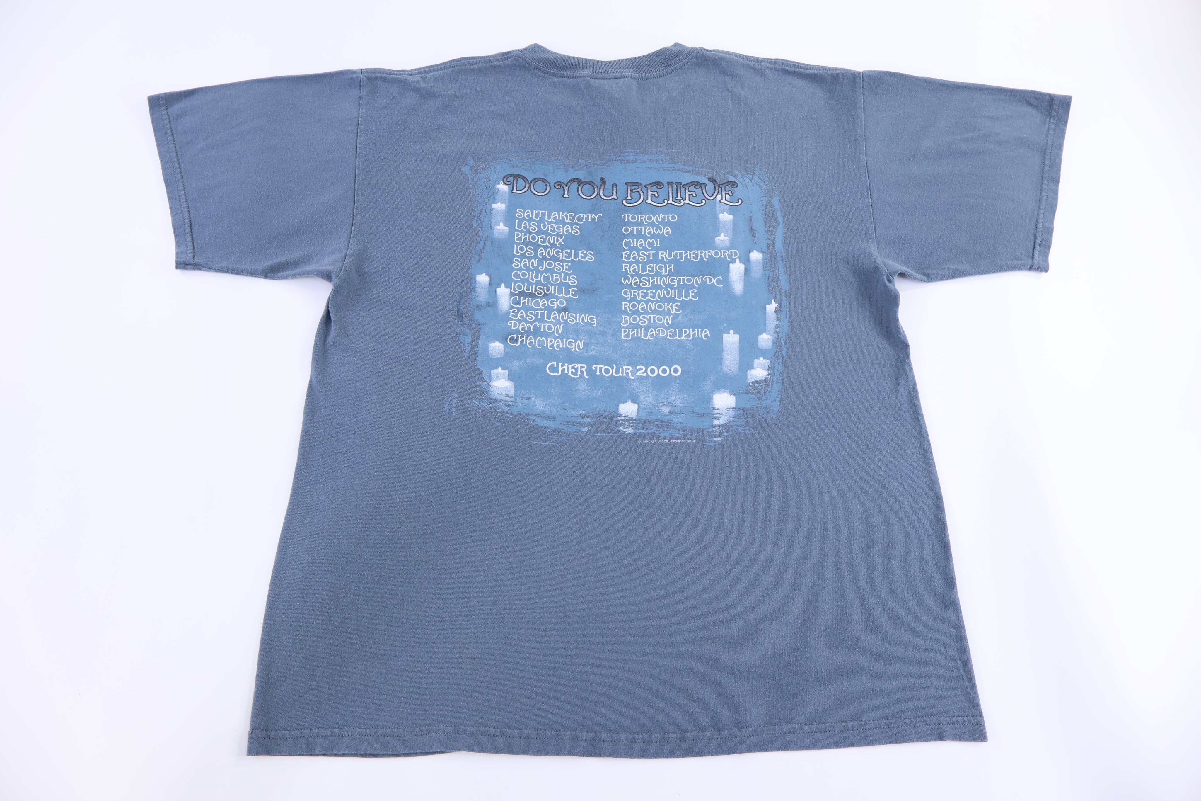 2000 Cher Do You Believe Tour T-shirt - Shirts & Tops - Thrifted Threads