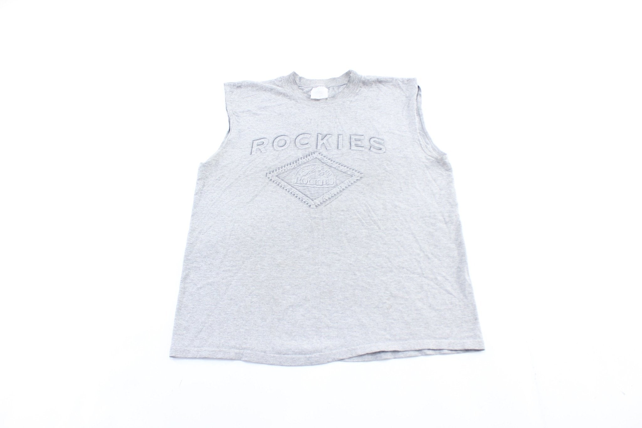 2000 Colorado Rockies Baseball Tank Top - ThriftedThreads.com