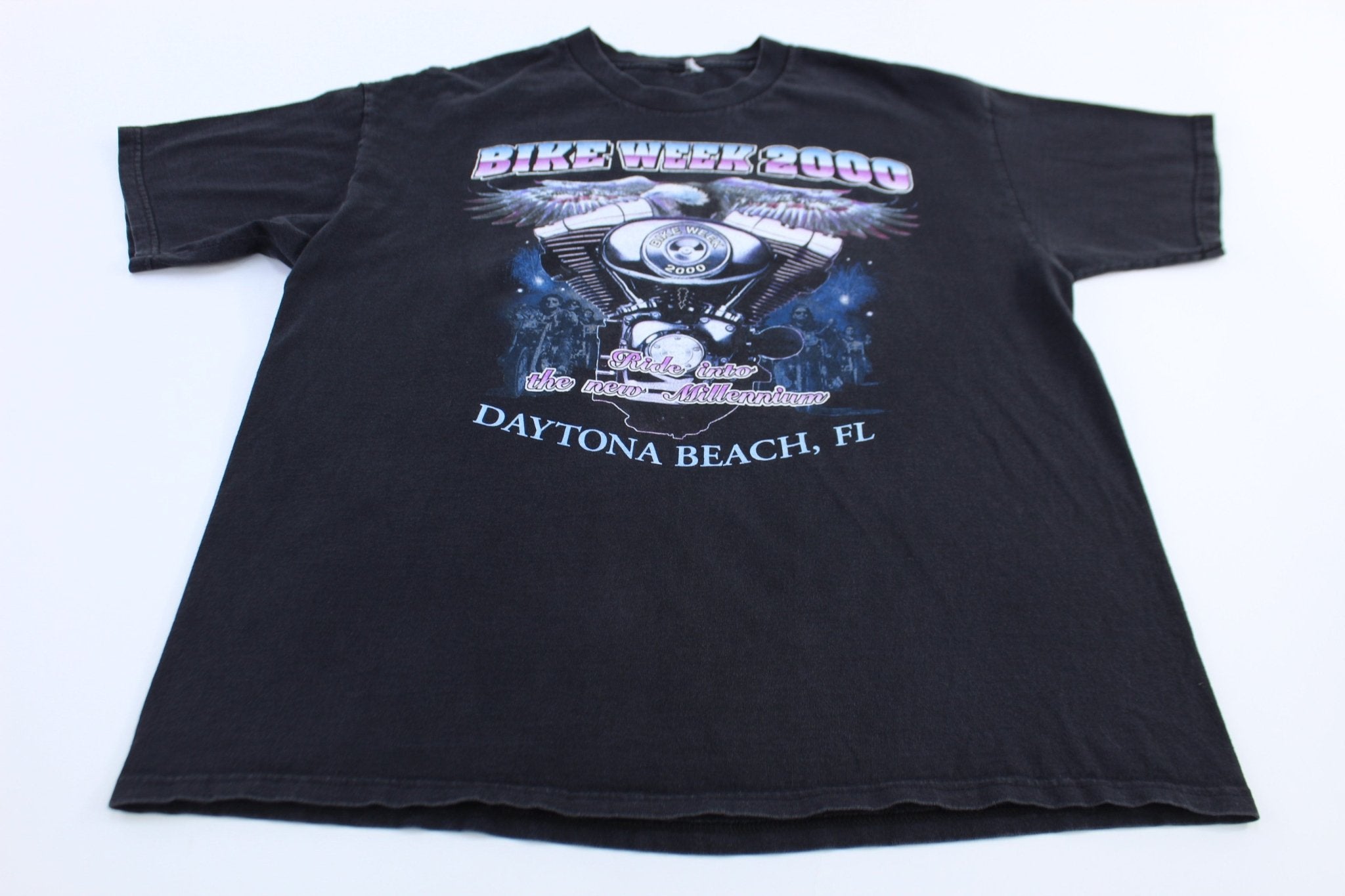 2000 Daytona Beach Biker Week T-shirt - ThriftedThreads.com