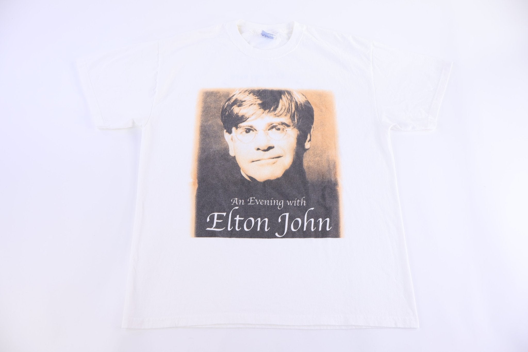 2000 Elton John In Tour T-shirt - Shirts & Tops - Thrifted Threads