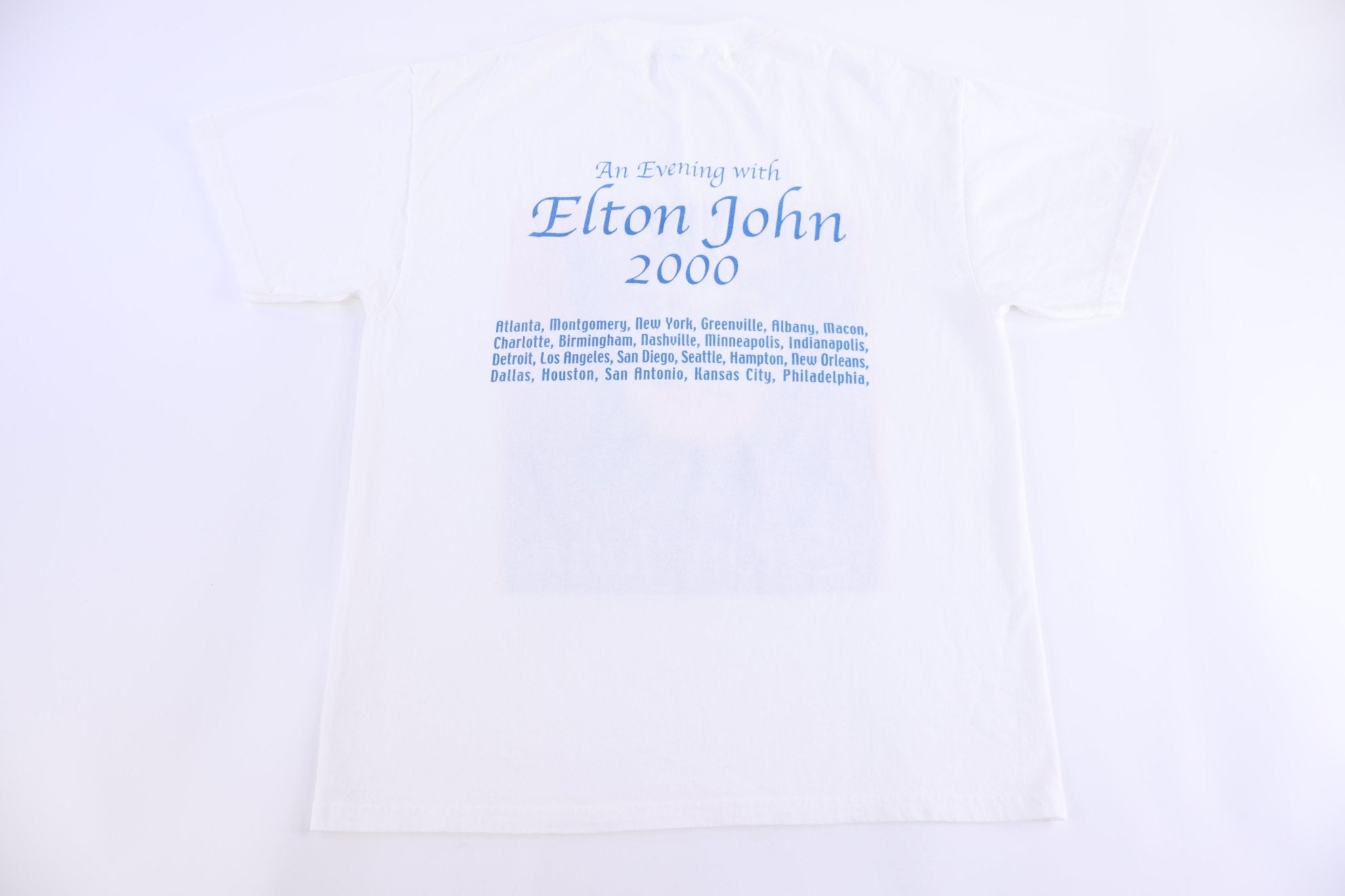 2000 Elton John In Tour T-shirt - Shirts & Tops - Thrifted Threads