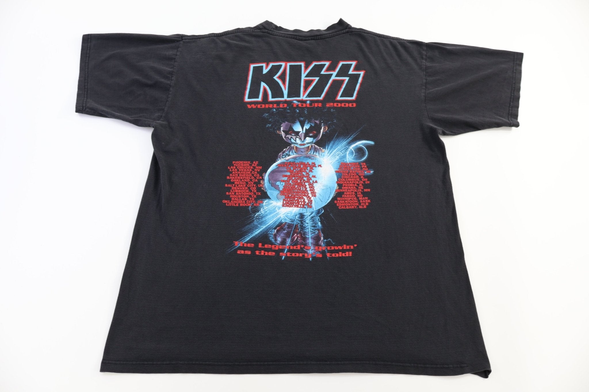 2000 Kiss The Farewell Tour T-shirt - Shirts & Tops - Thrifted Threads