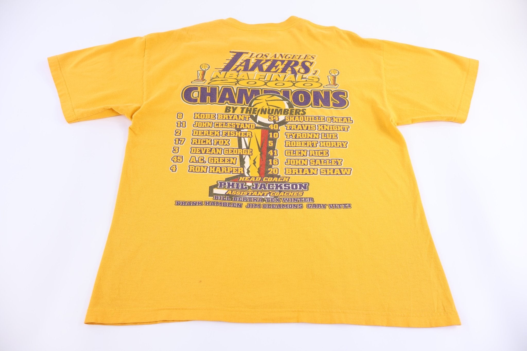2000 Los Angeles Lakers Basketball World Champions T-shirt - Shirts & Tops - Thrifted Threads