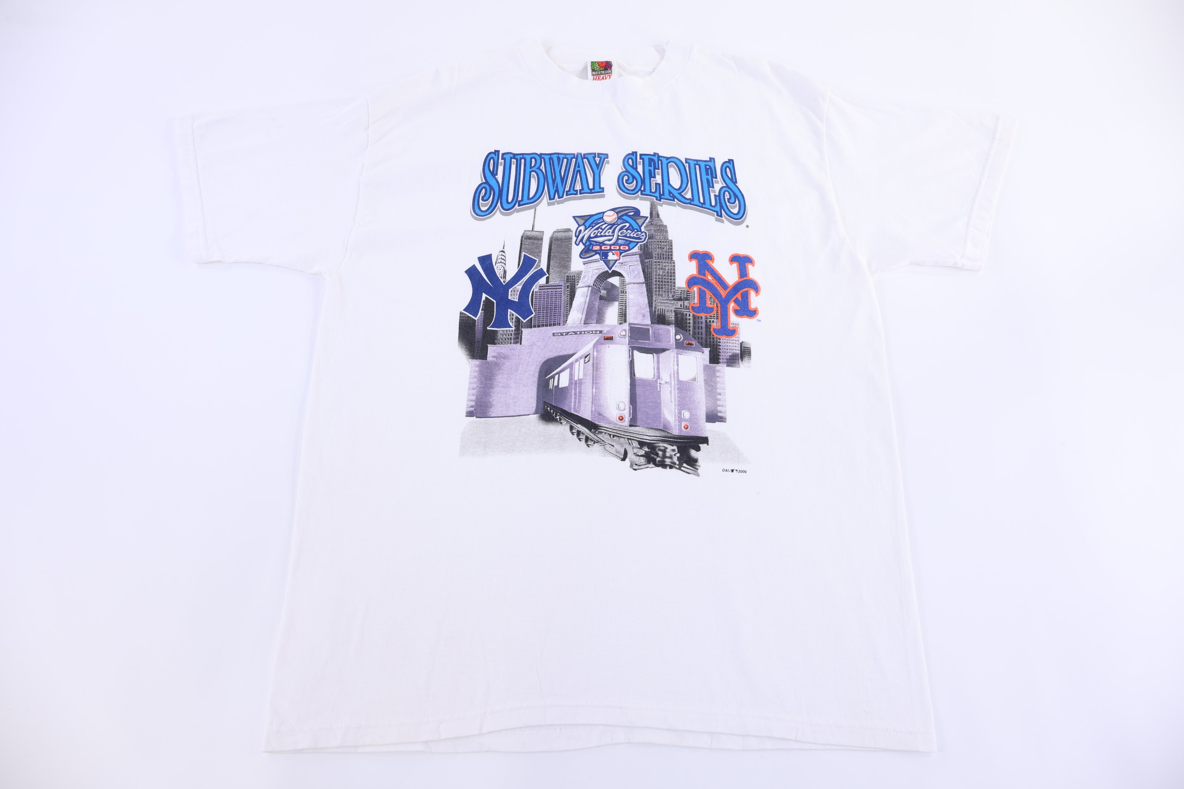 2000 New York Yankees Vs Mets Subway Series T-shirt - Shirts & Tops - Thrifted Threads