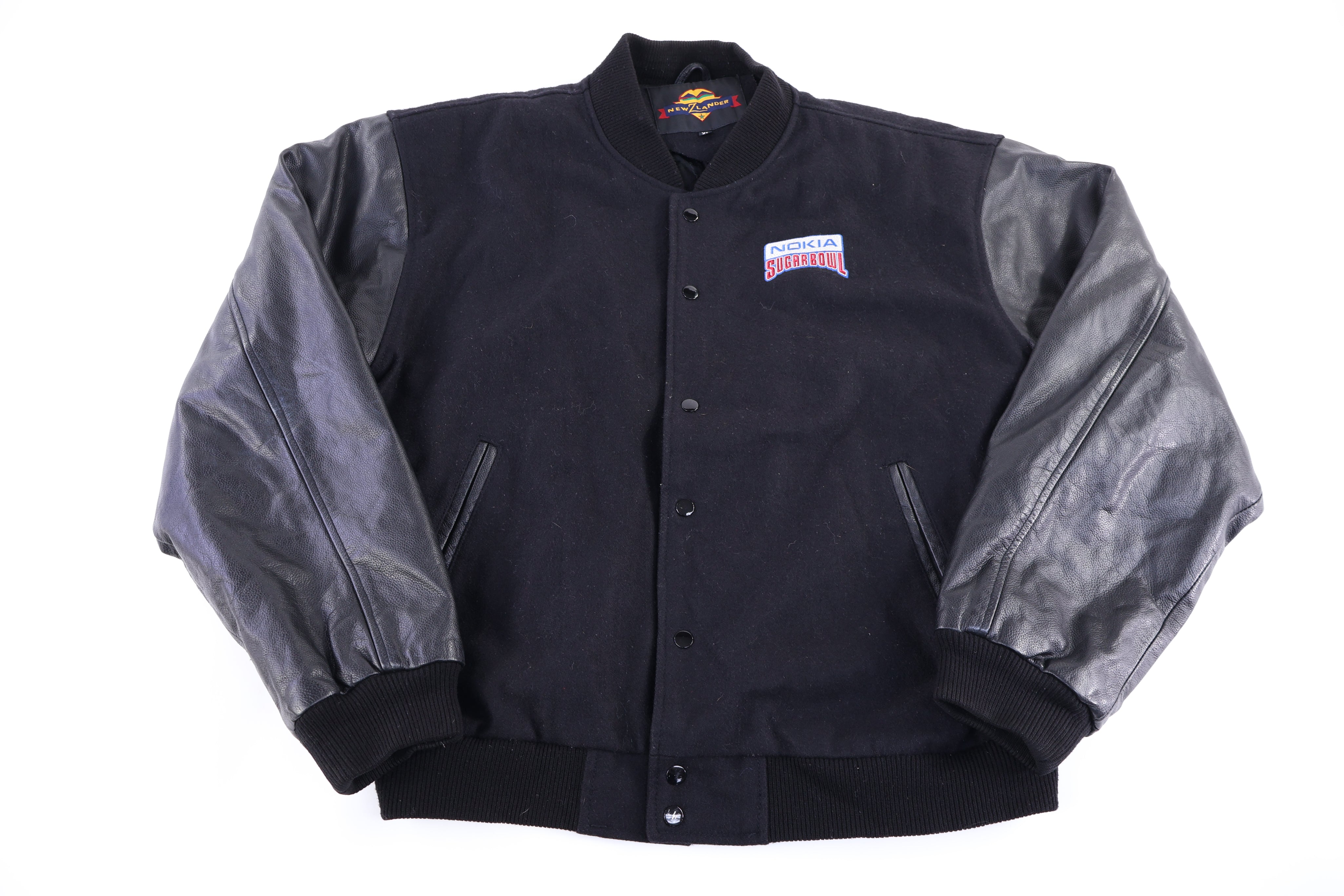 2000 Nokia Sugarbowl Bomber Jacket - Jacket - Thrifted Threads