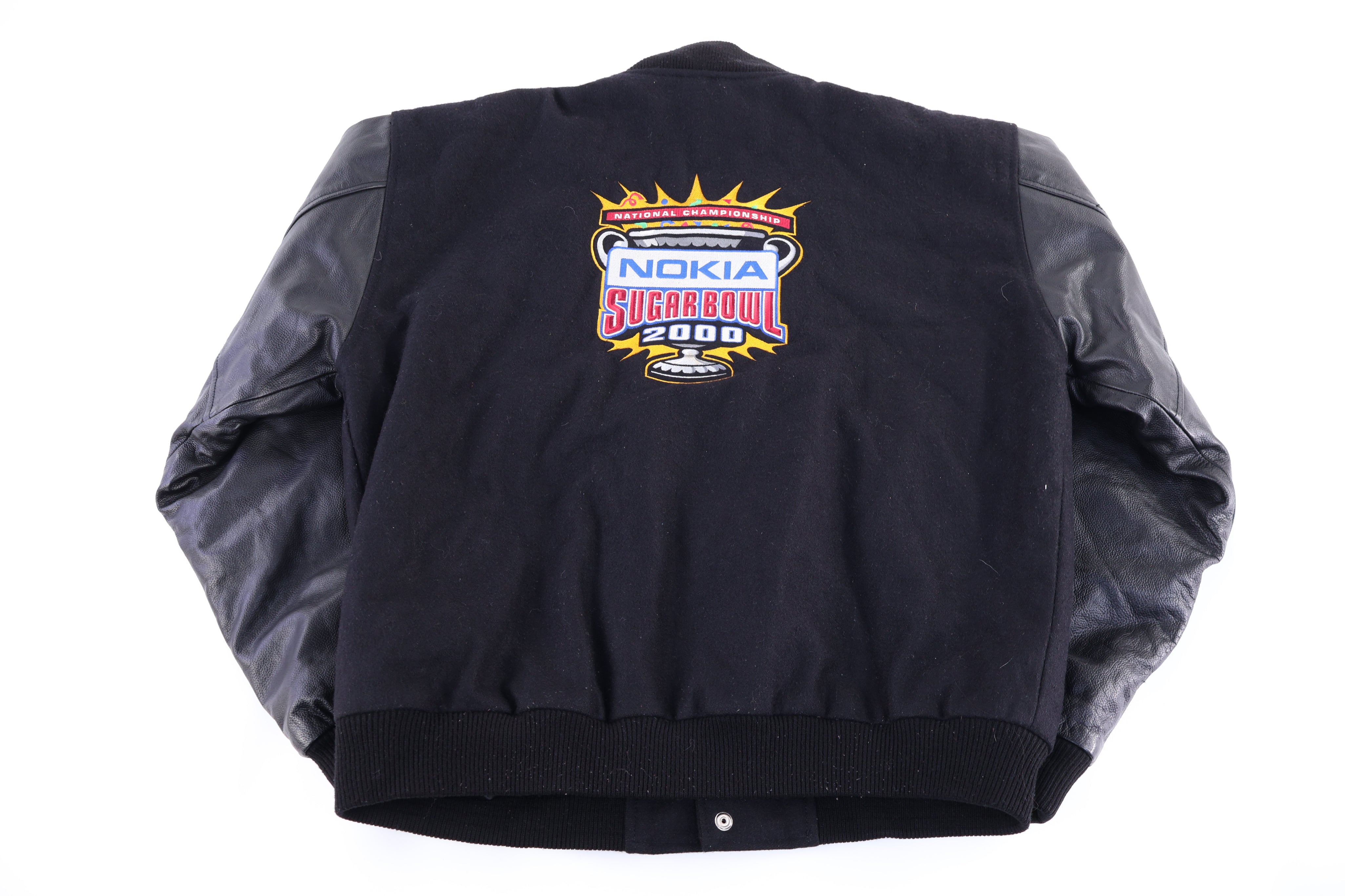 2000 Nokia Sugarbowl Bomber Jacket - Jacket - Thrifted Threads