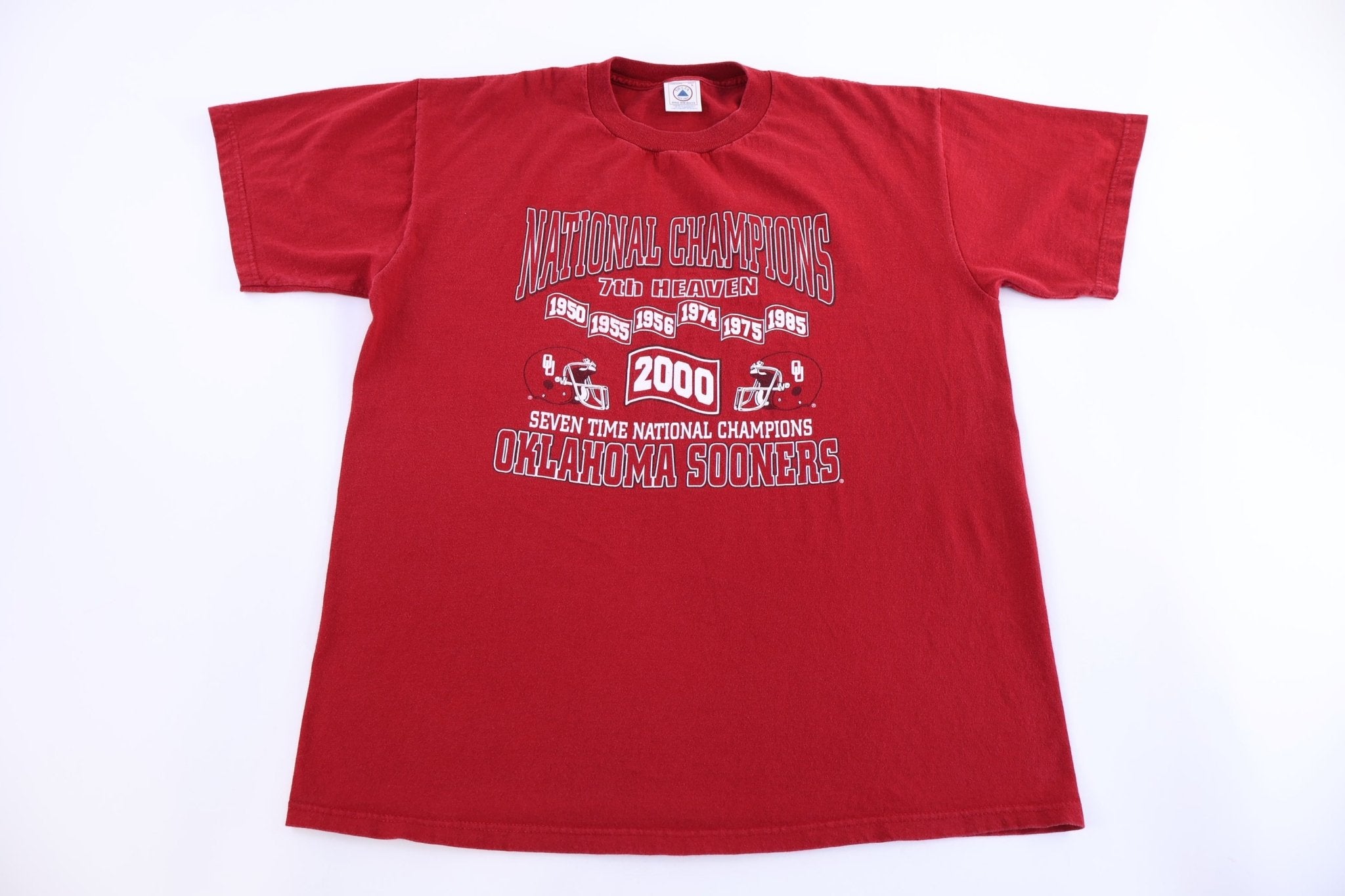 2000 Oklahoma Sooners National Champions T-shirt - Shirts & Tops - Thrifted Threads