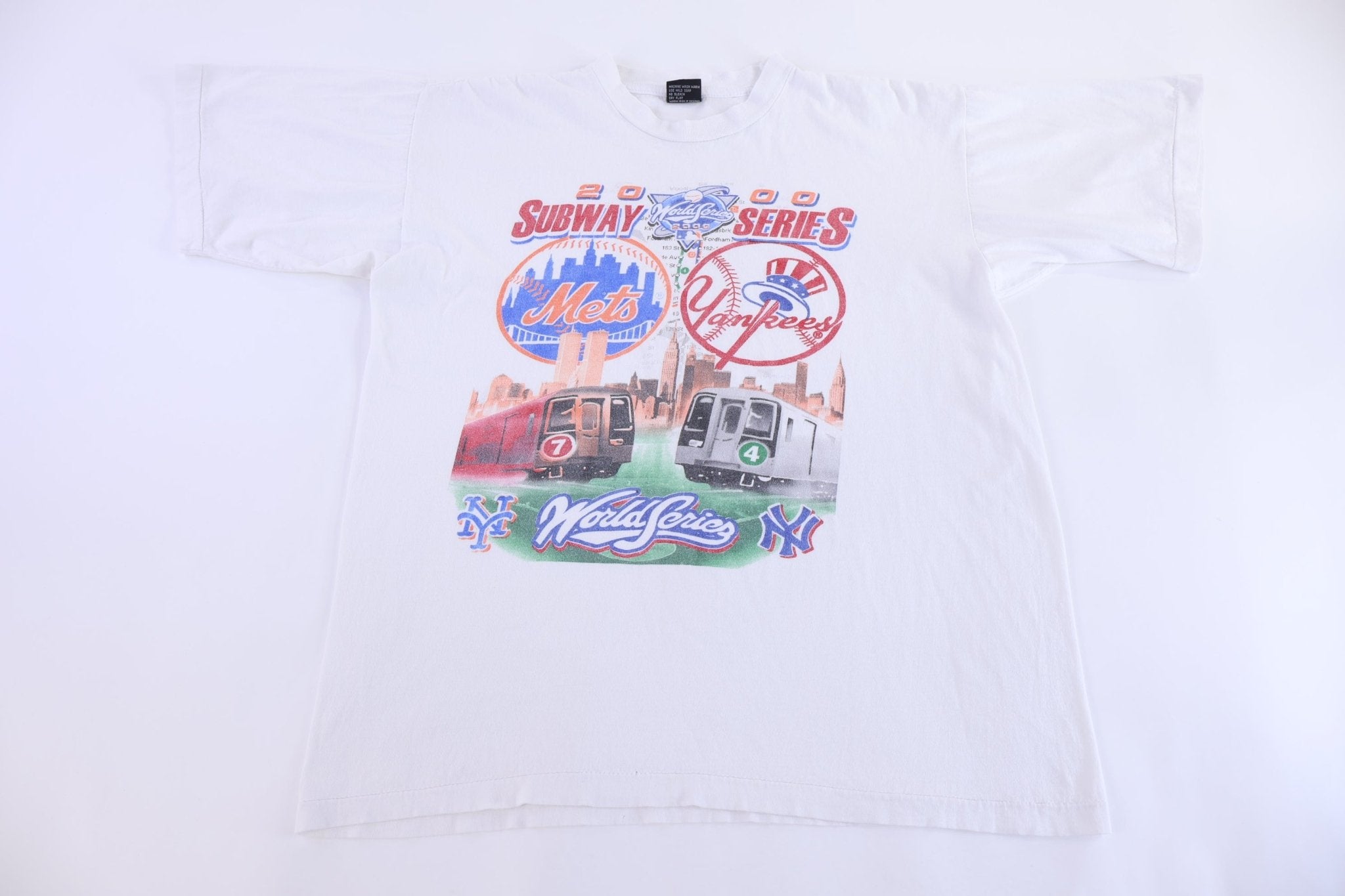 2000 Subway Series Mets Vs Yankees T-shirt - Shirts & Tops - Thrifted Threads