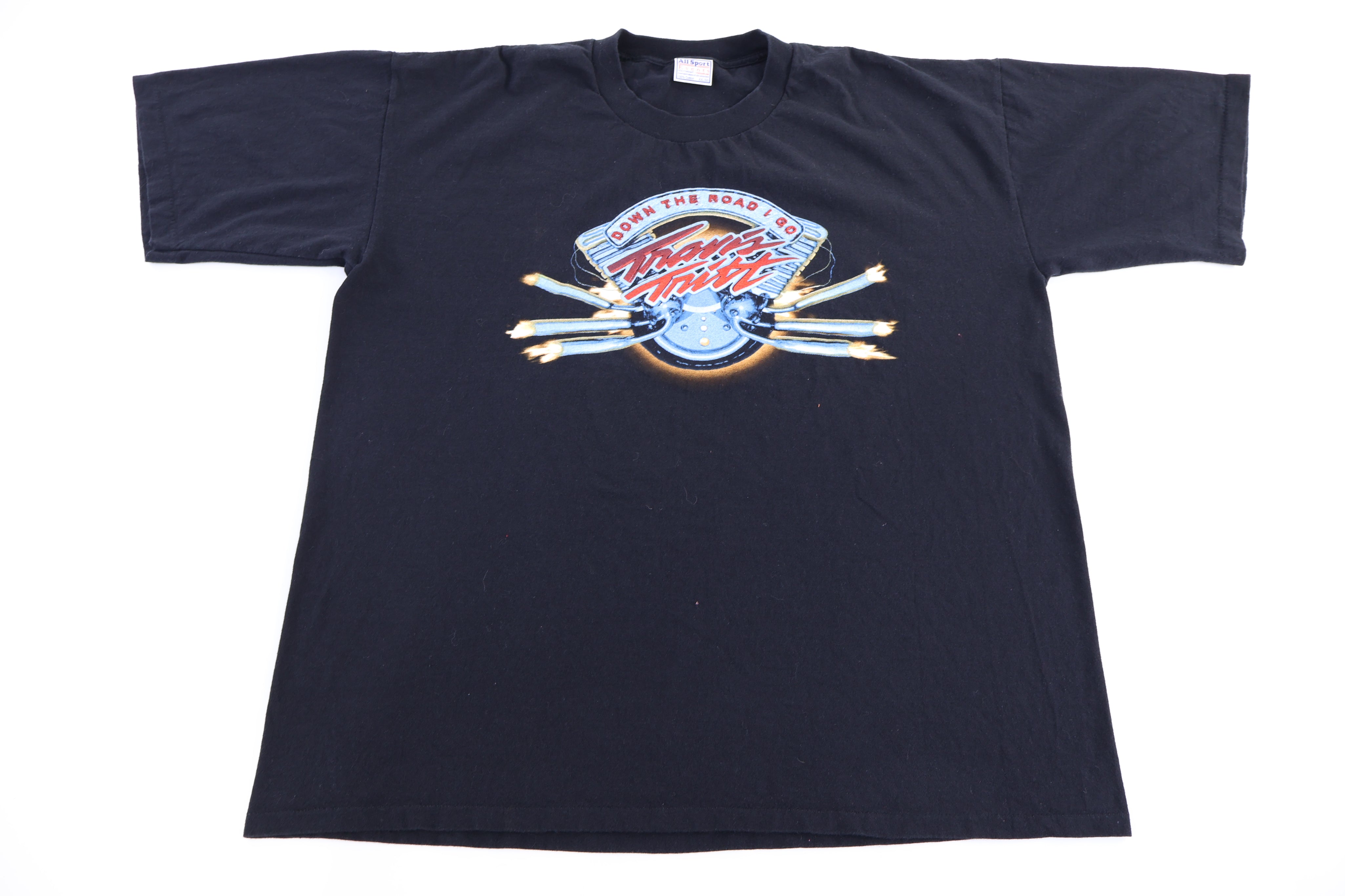 2000 Travis Tritt Down The Road I Go Tour T-shirt - Shirts & Tops - Thrifted Threads
